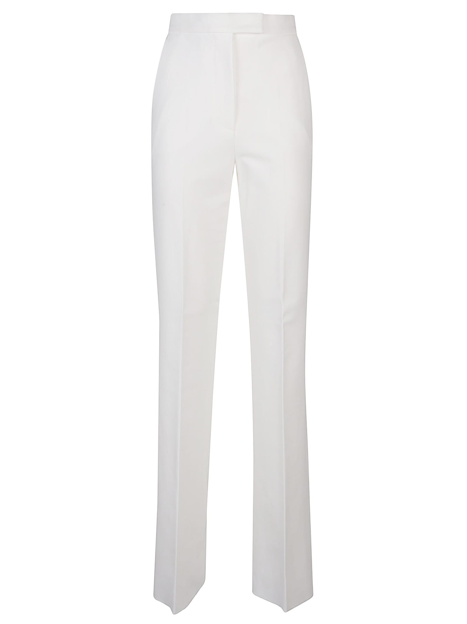 Shop Max Mara Norcia Pant In Bianco Tela