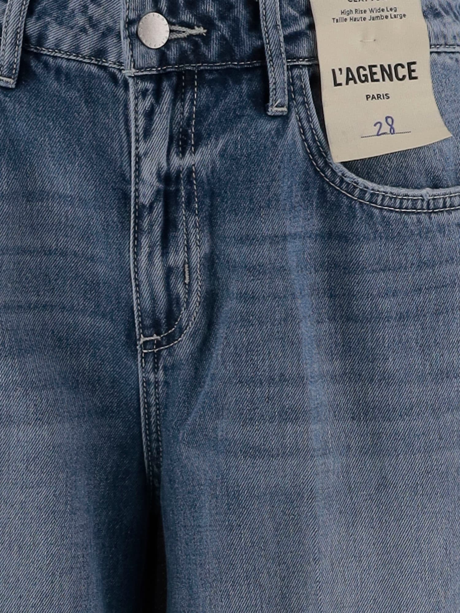 L Agence Straight-leg Jeans