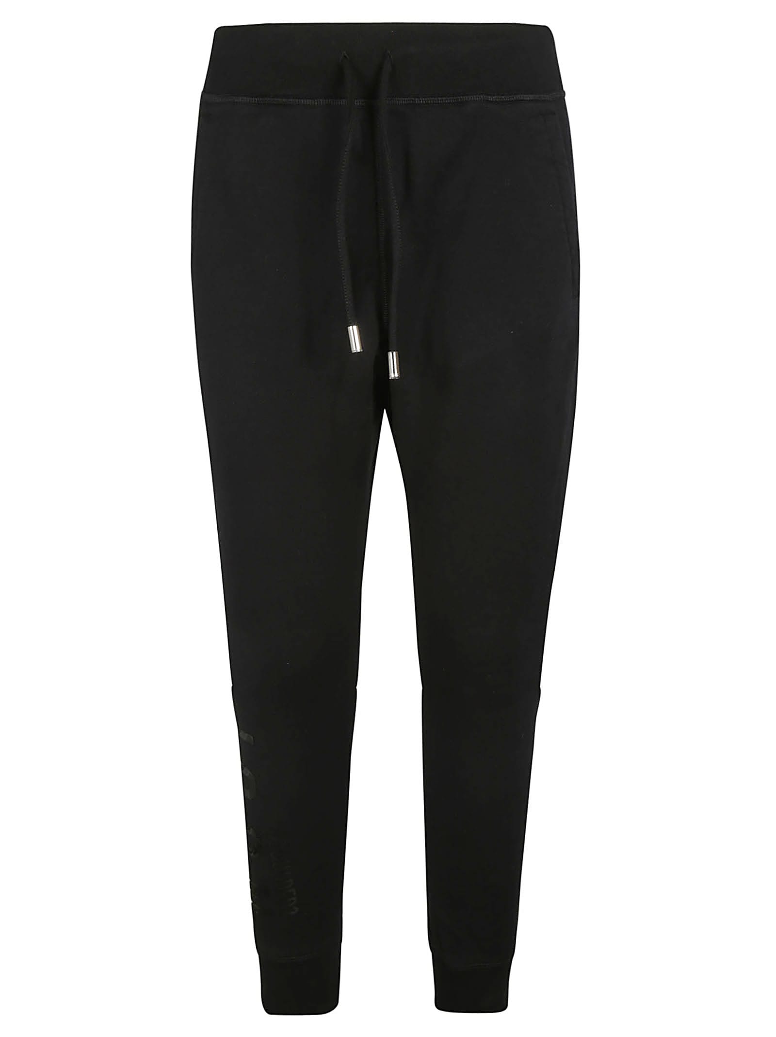 Dsquared2 Drawstring Waist Cropped Track Pants