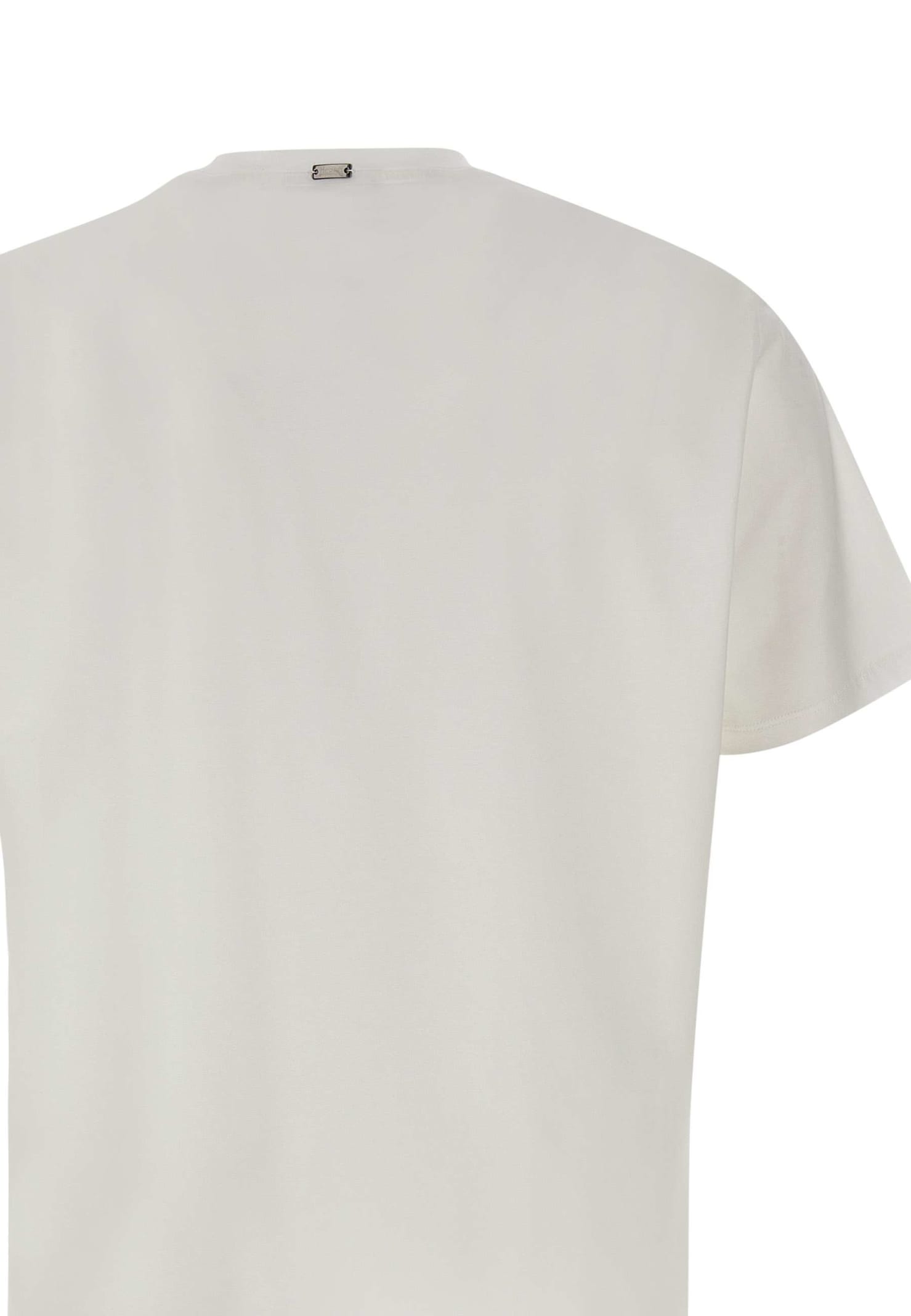 Shop Herno Superfine Cotton T-shirt In White
