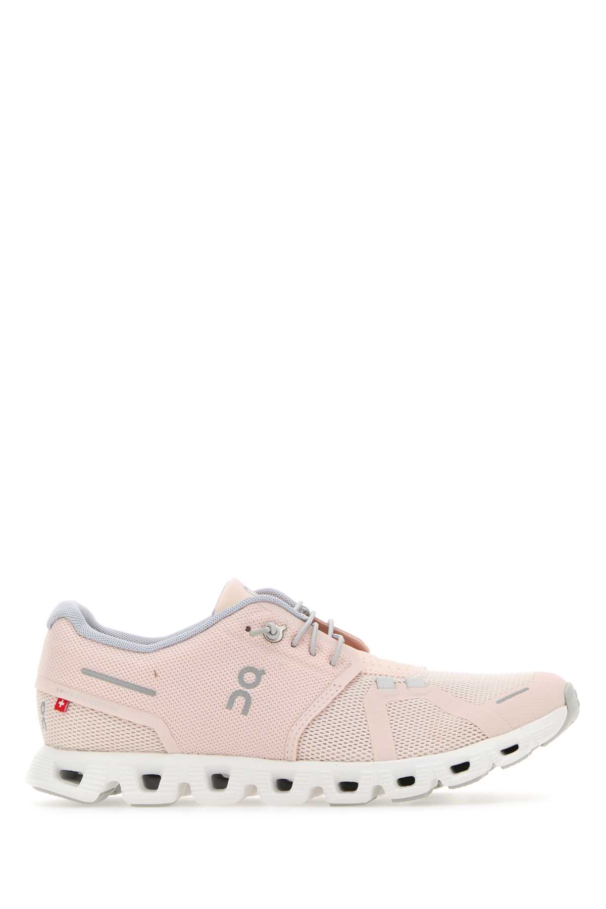 Pastel Pink Fabric Cloud 5 Sneakers