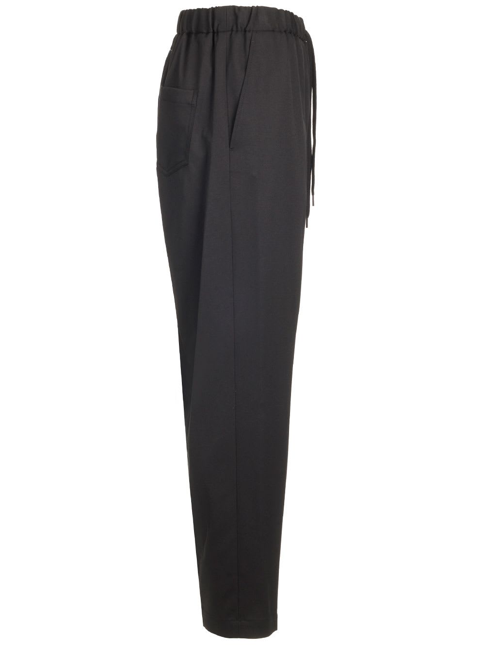 Elastic Waist Tailored Trousers