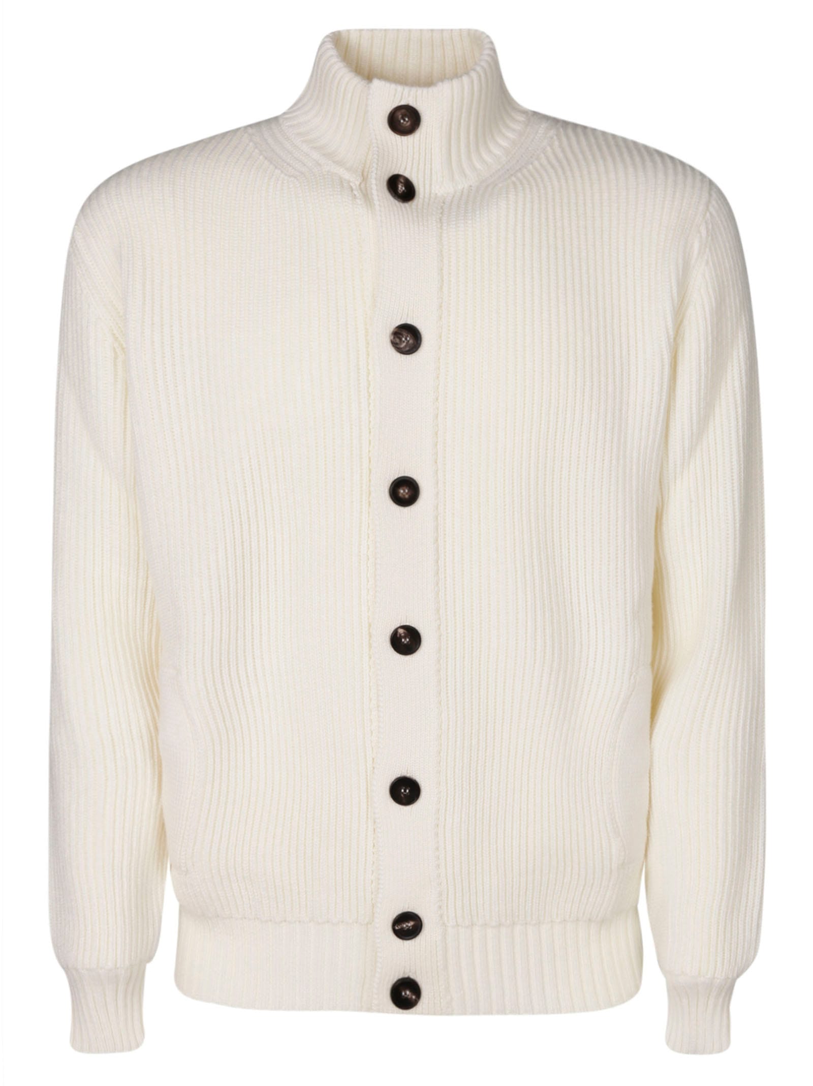 FILIPPO DE LAURENTIIS BUTTON CARDIGAN 