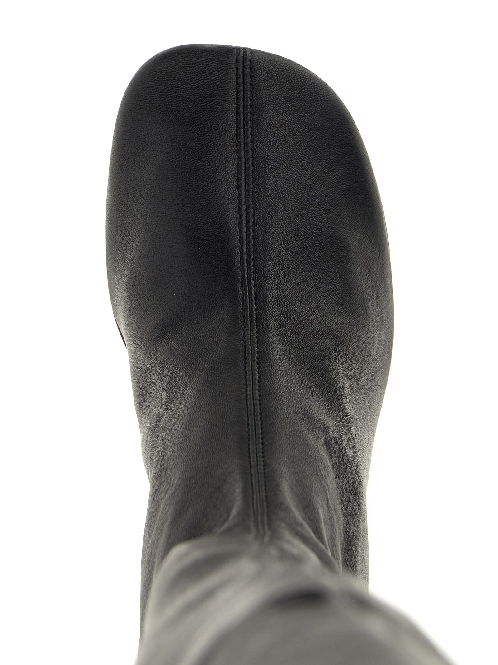 Jil Sander Nappa Boots In Black