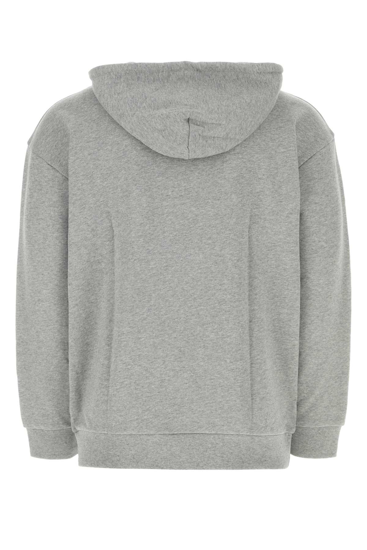 Apc Grey Cotton Milo Sweatshirt In Grisclairchine