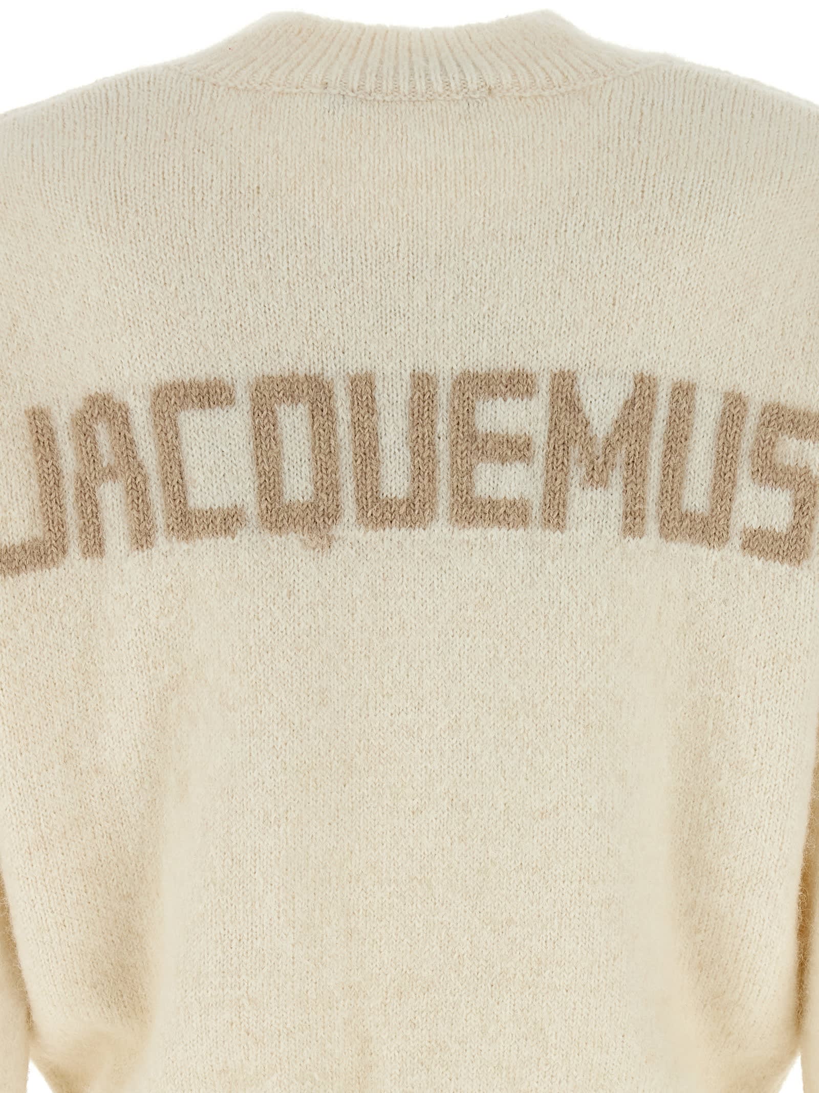 Shop Jacquemus Sweater In White