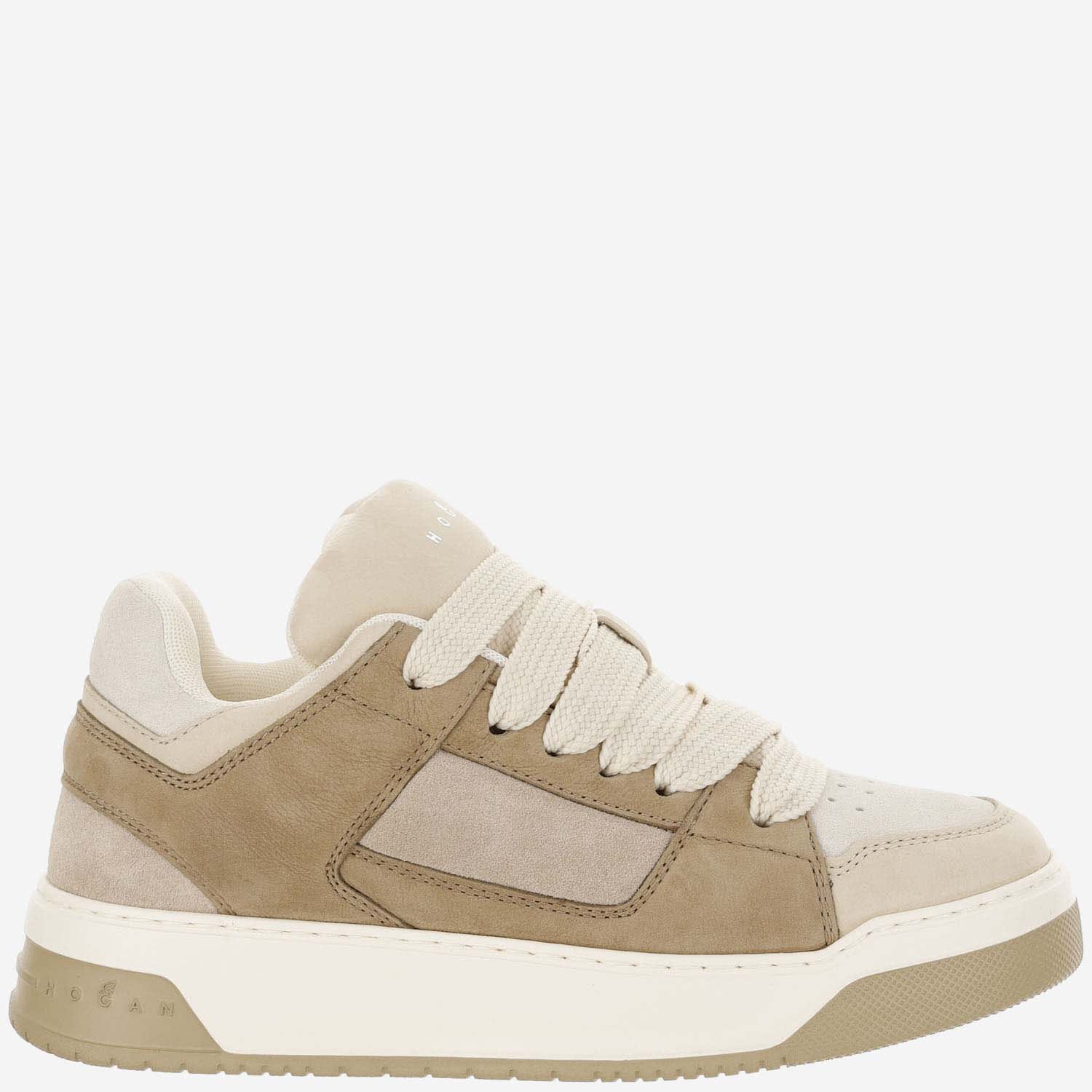 Shop Hogan Chamallow Sneakers In Beige