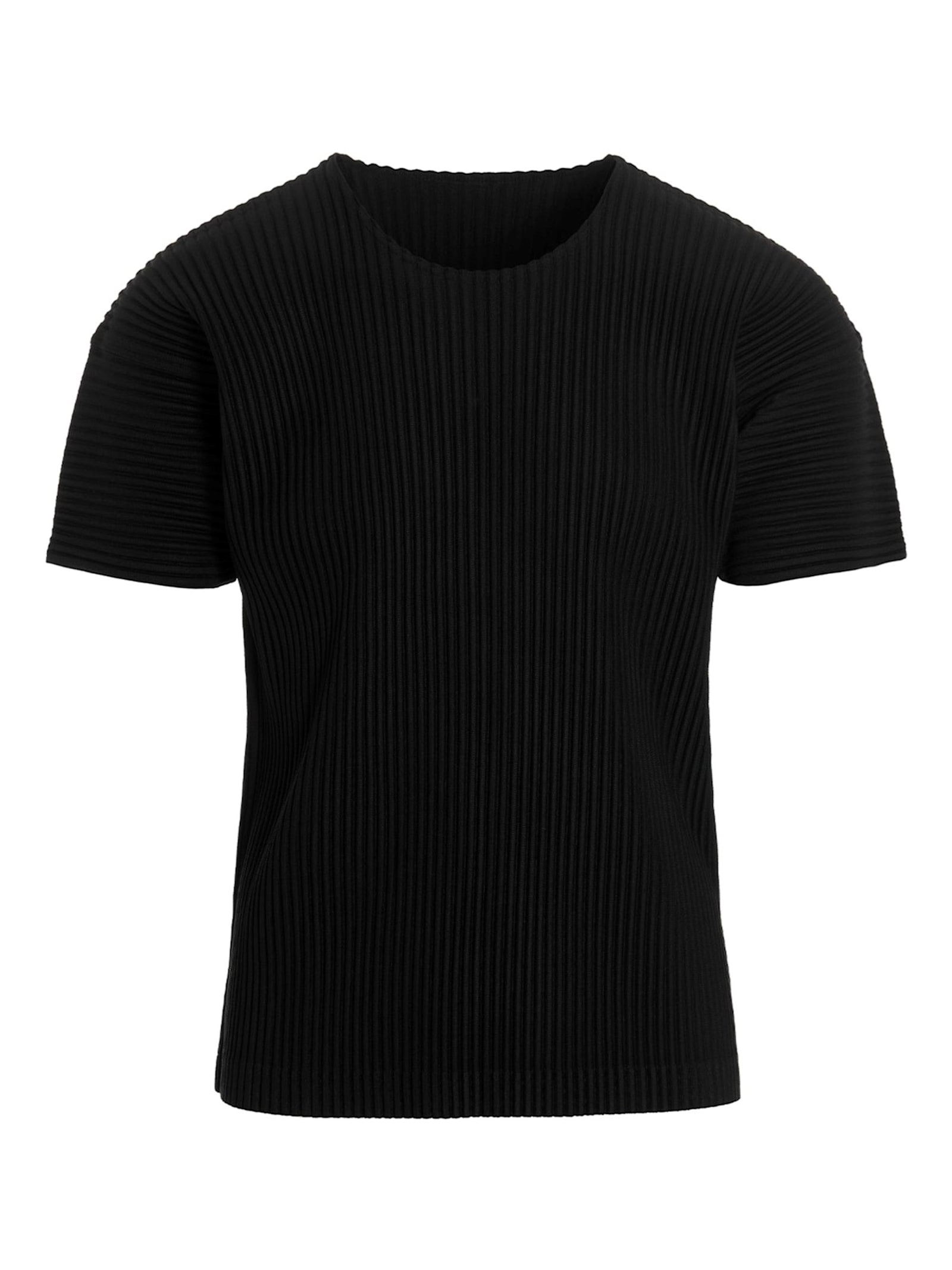 Issey Miyake Basics T-shirt Black In Black