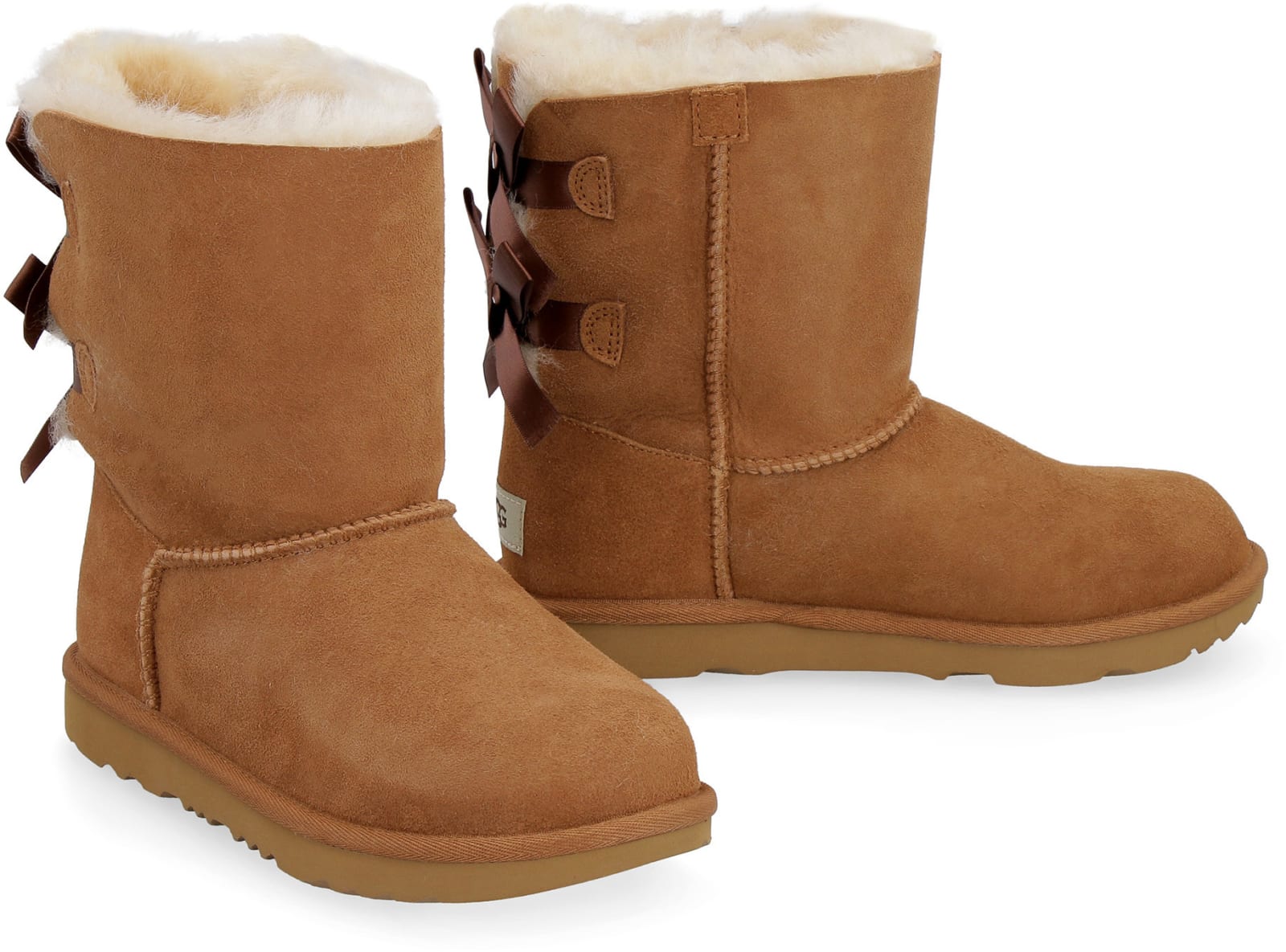 Shop Ugg Bailey Bow Ii Boots In Brown