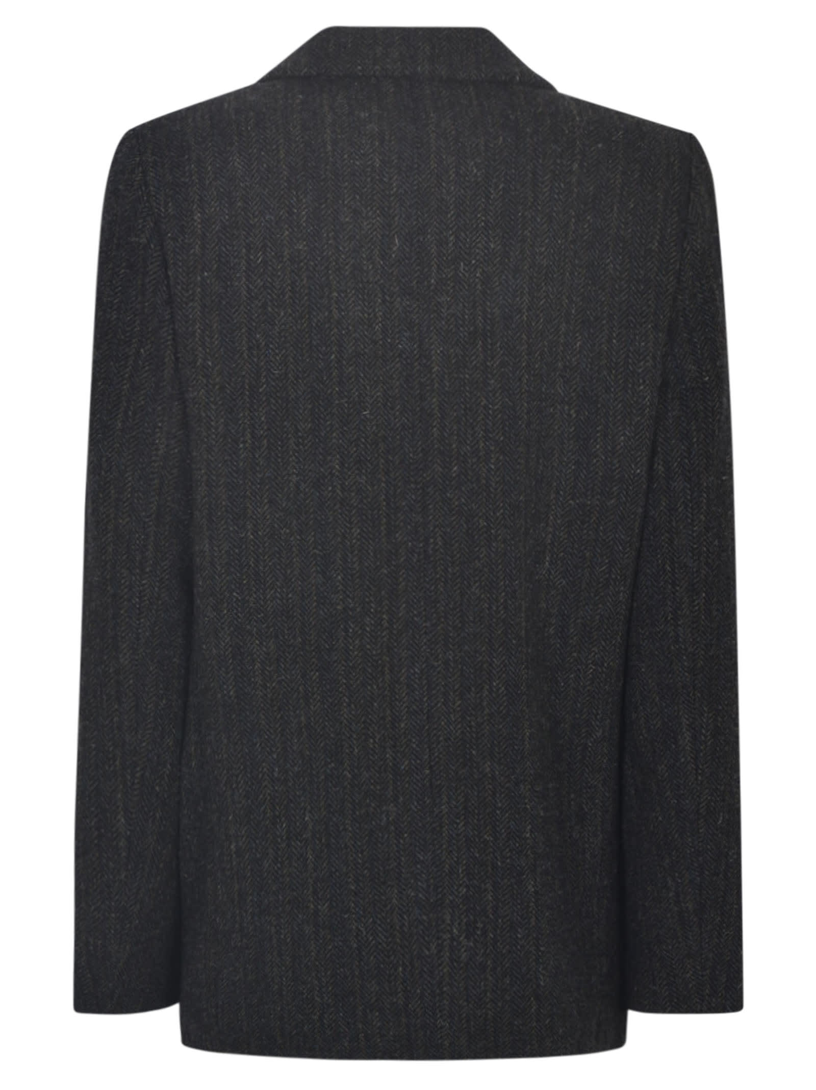 Shop Marant Etoile Single-buttoned Blazer In Bk Black