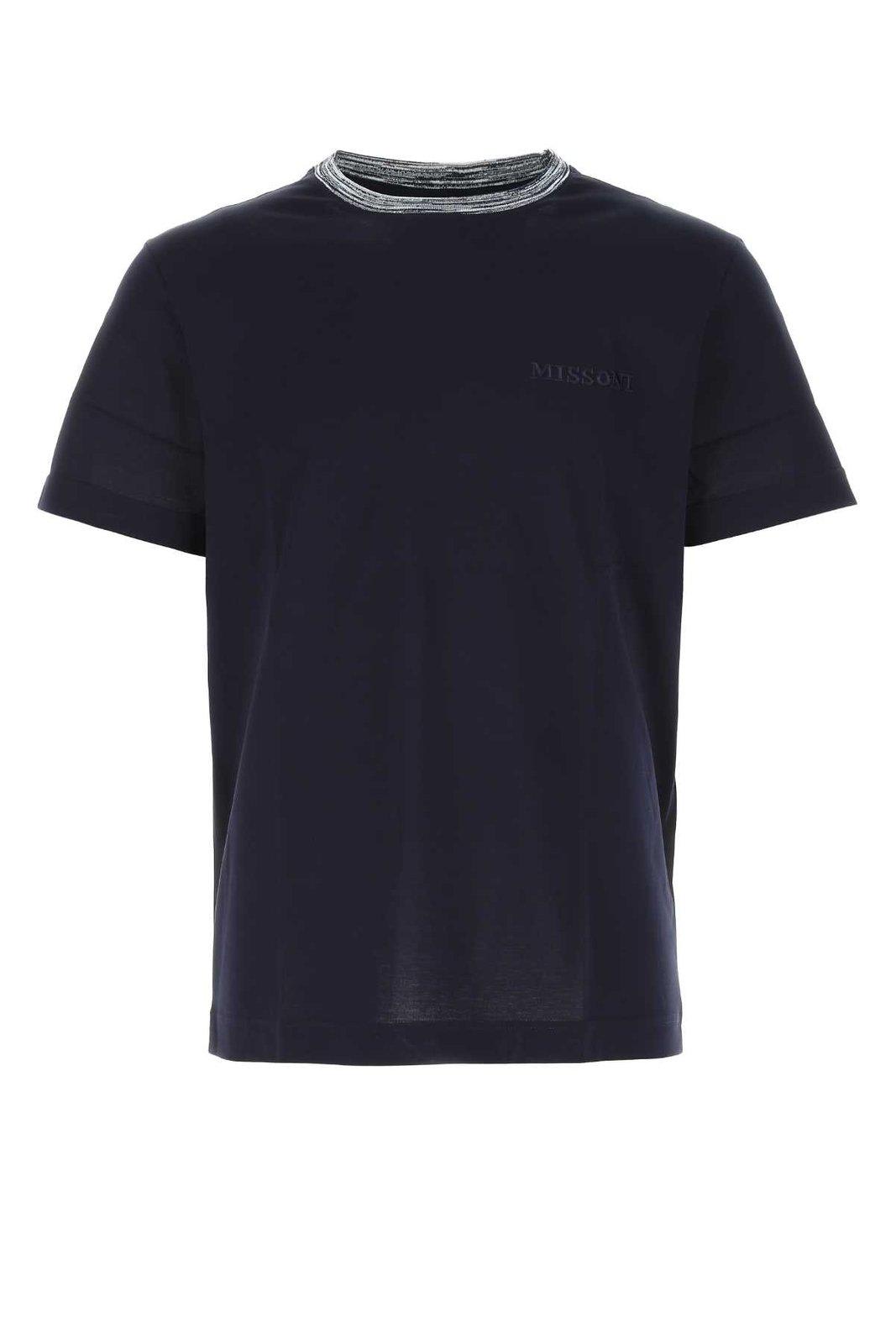 Logo-embroidered Crewneck T-shirt Missoni