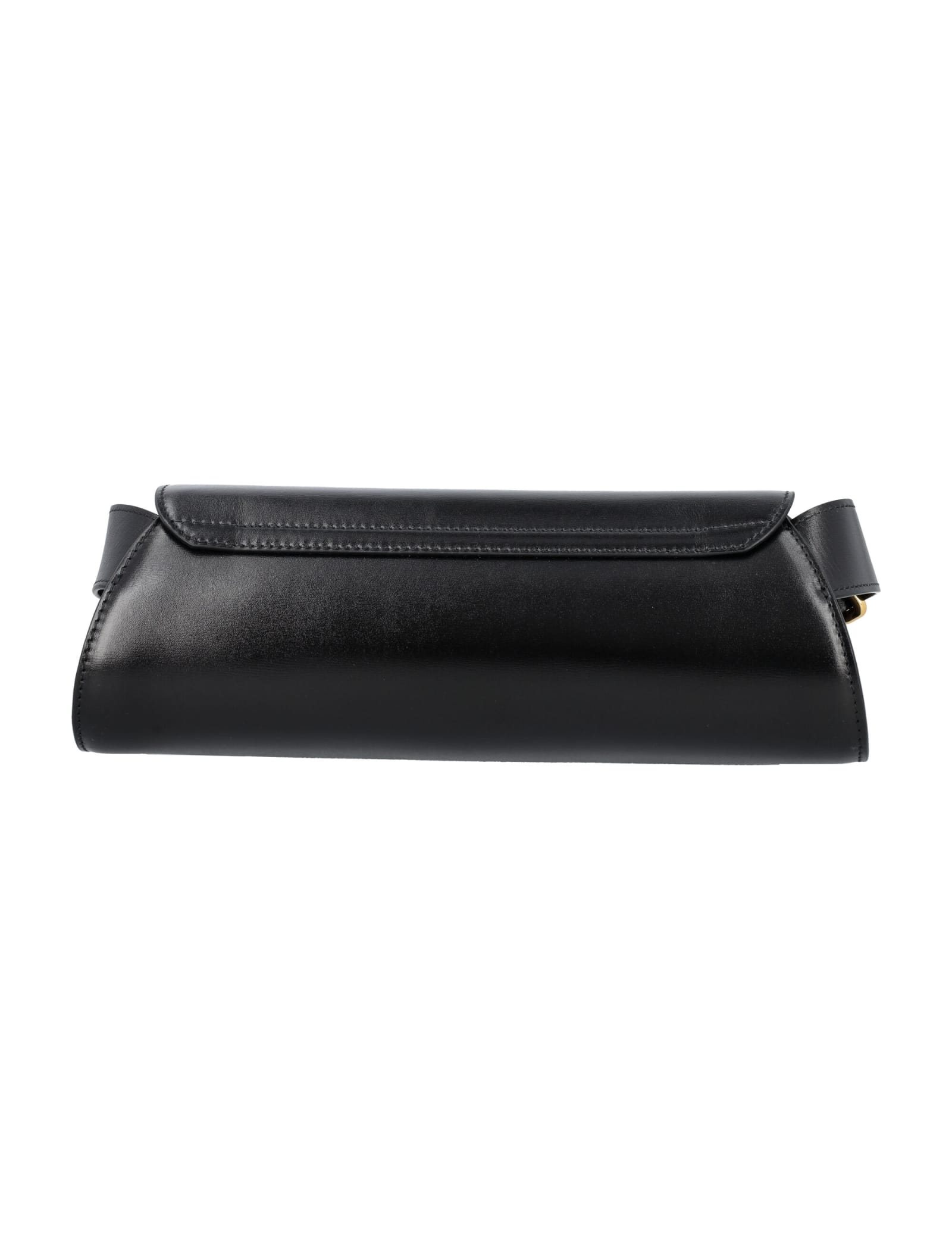 Shop Jil Sander Cannolo Small Bag In Black