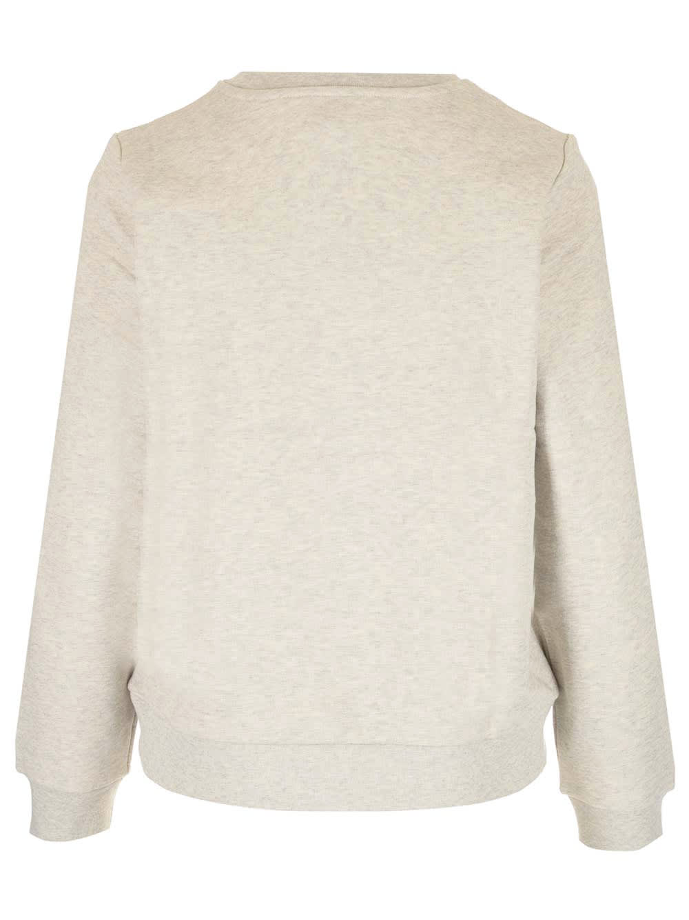 Apc A.p.c. Sweatshirt With Logo In Grey