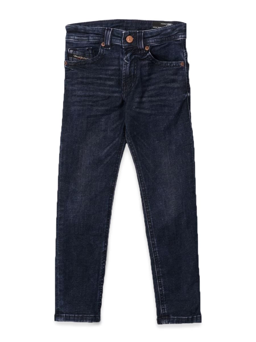 Diesel 2010-j Straight-leg Jeans In Black
