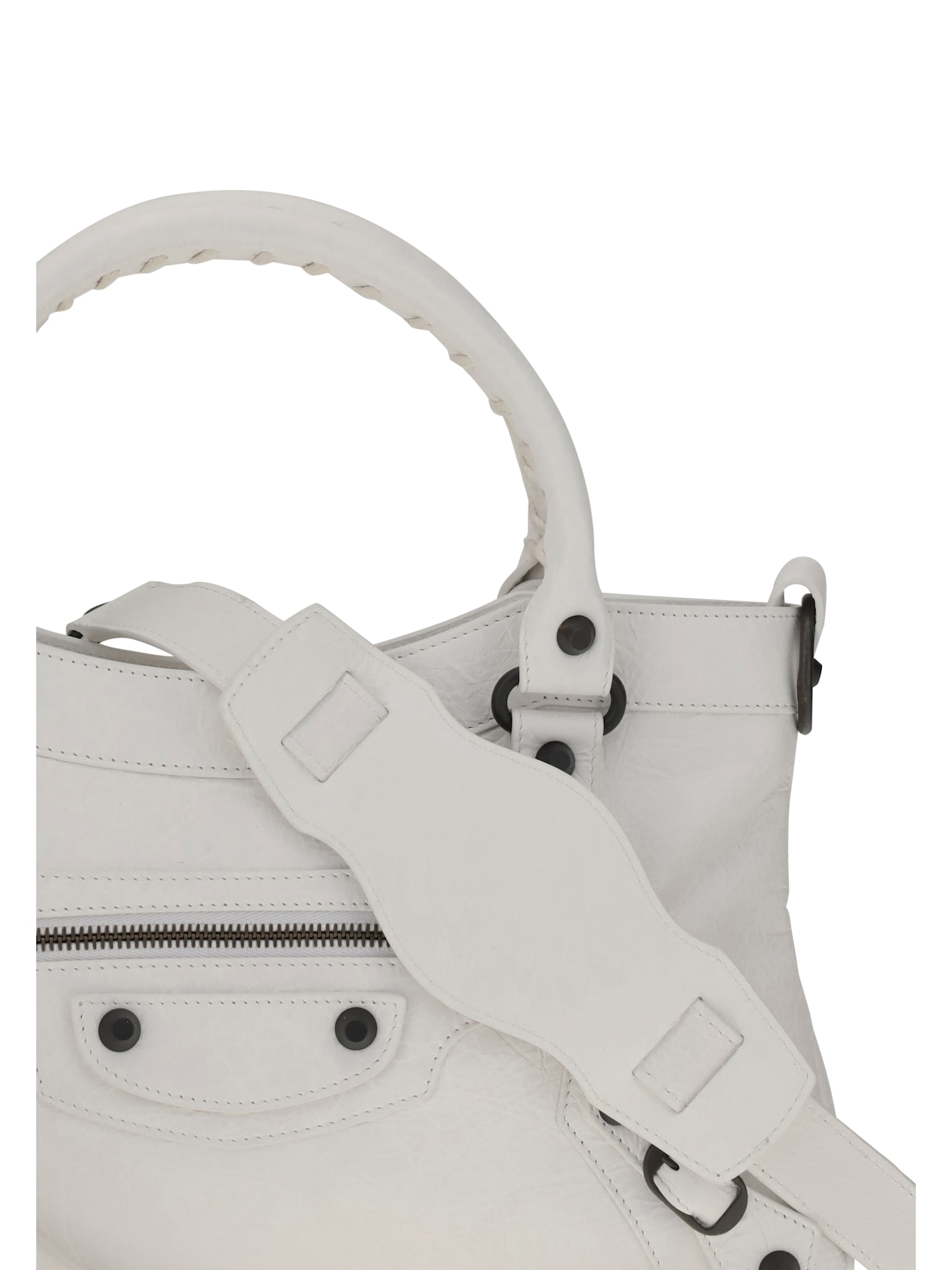 Balenciaga Le City Mini Leather Top-handle Bag