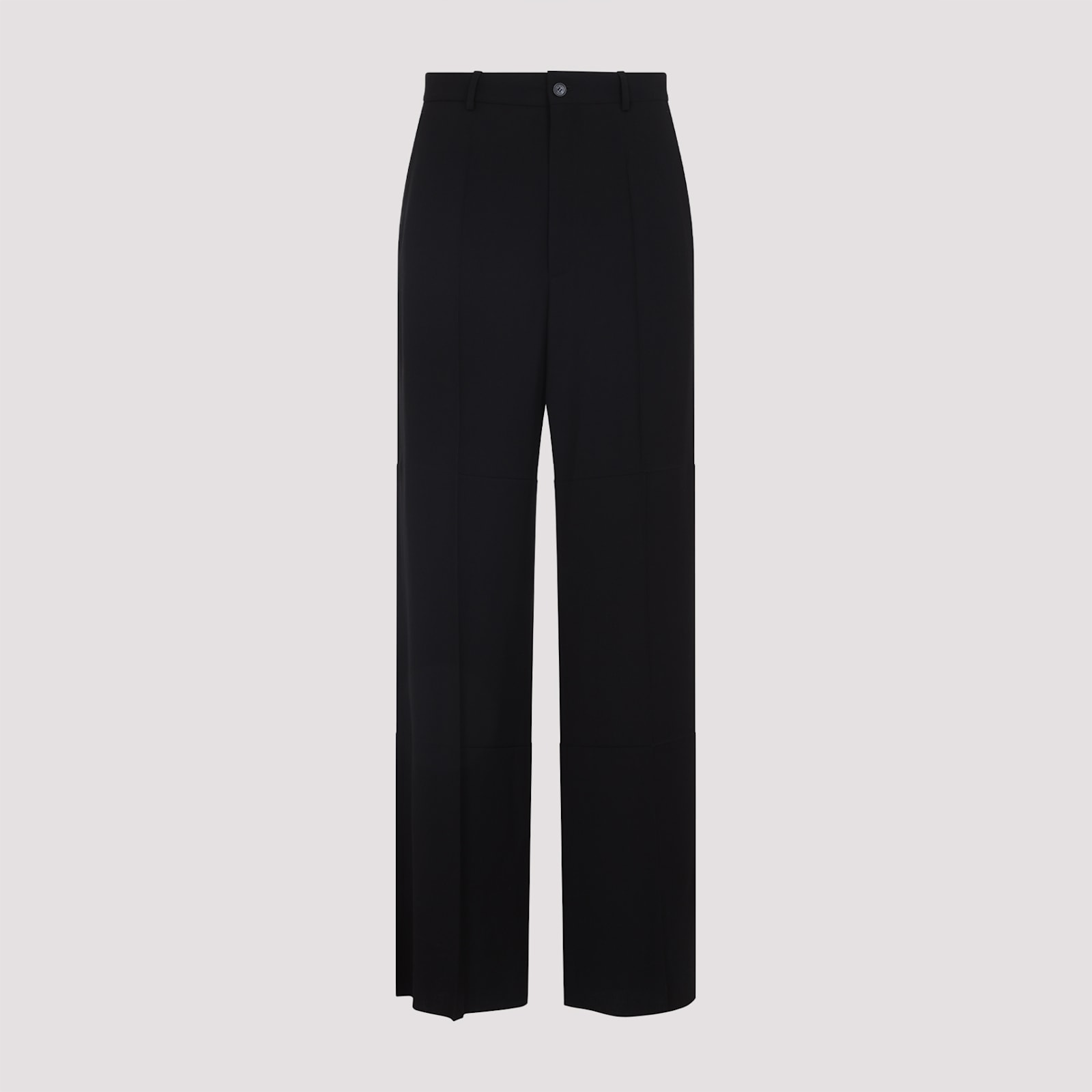 Balenciaga Tailored Wide-leg Pants In Black