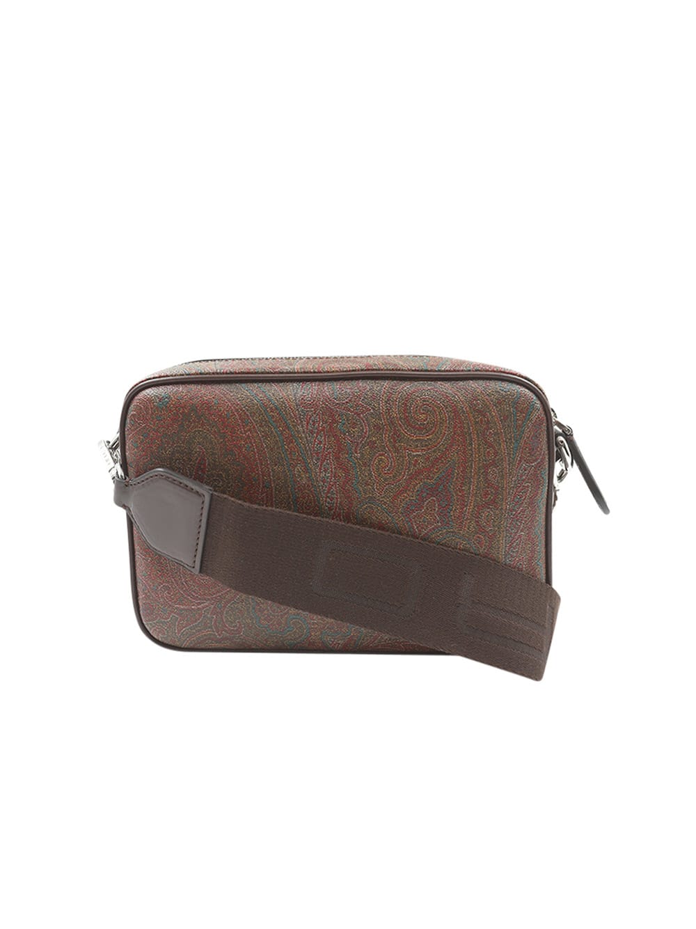 Shop Etro Shoulder Bag In Brown