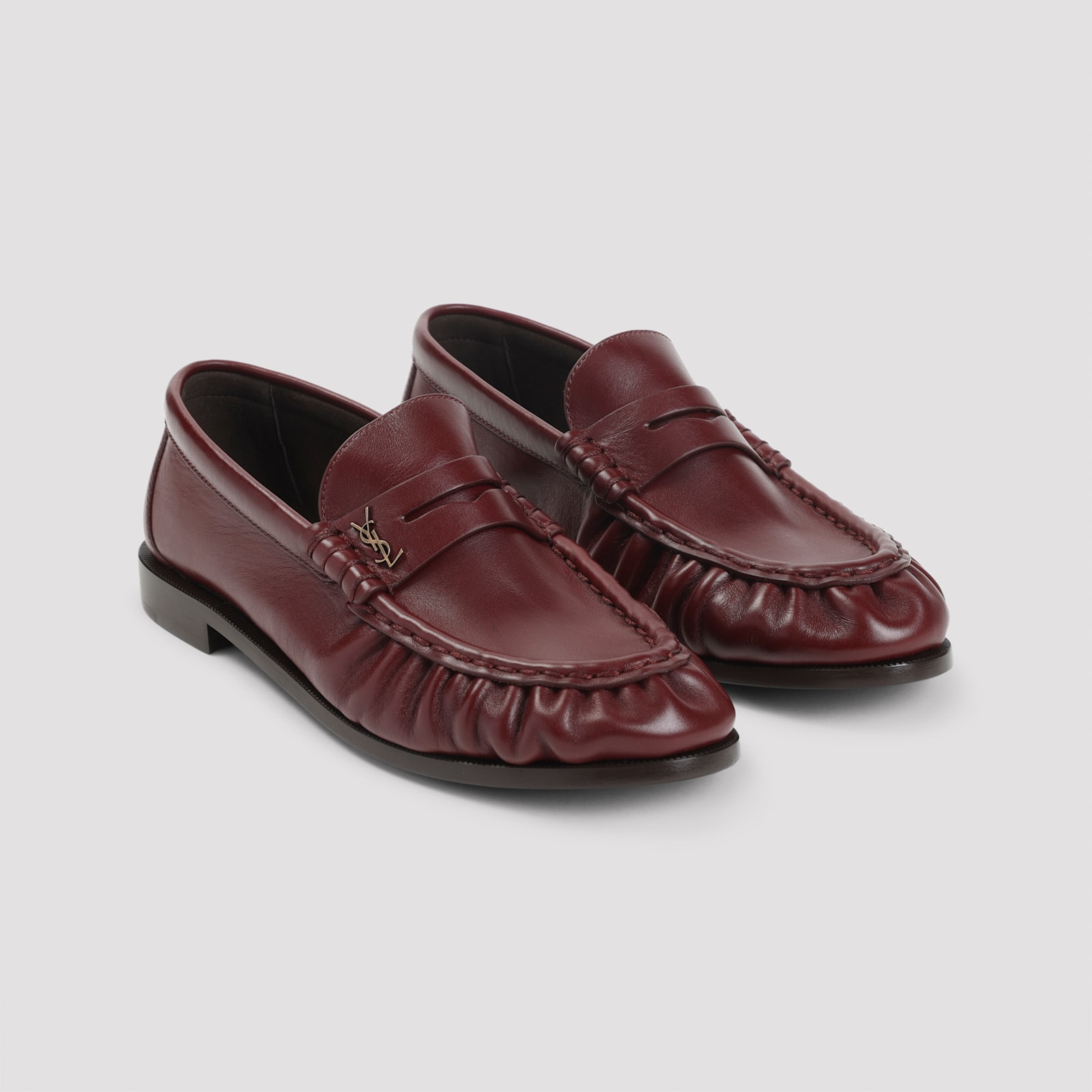 Saint Laurent Loafers Red