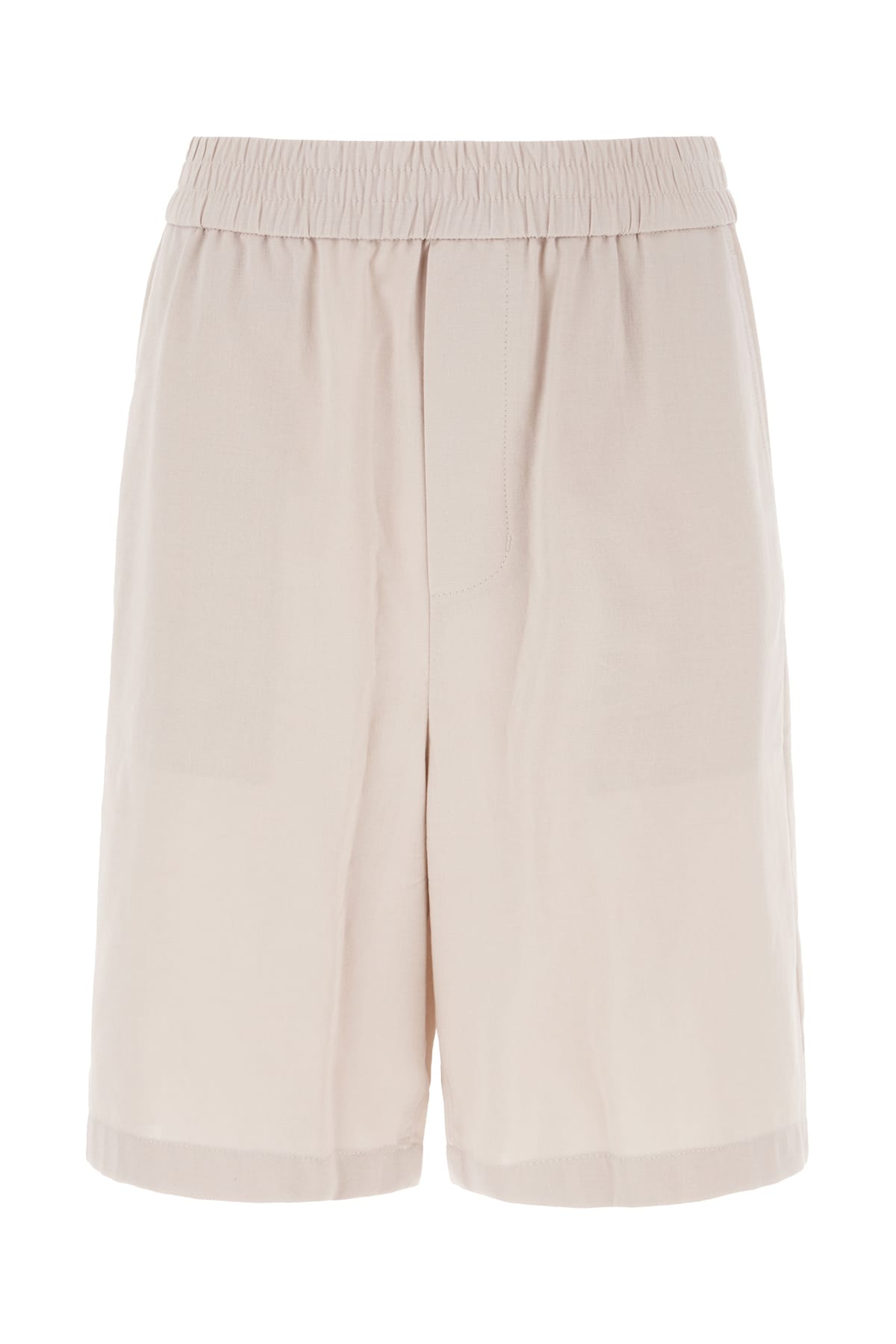 Cappuccino Cotton Bermuda Shorts