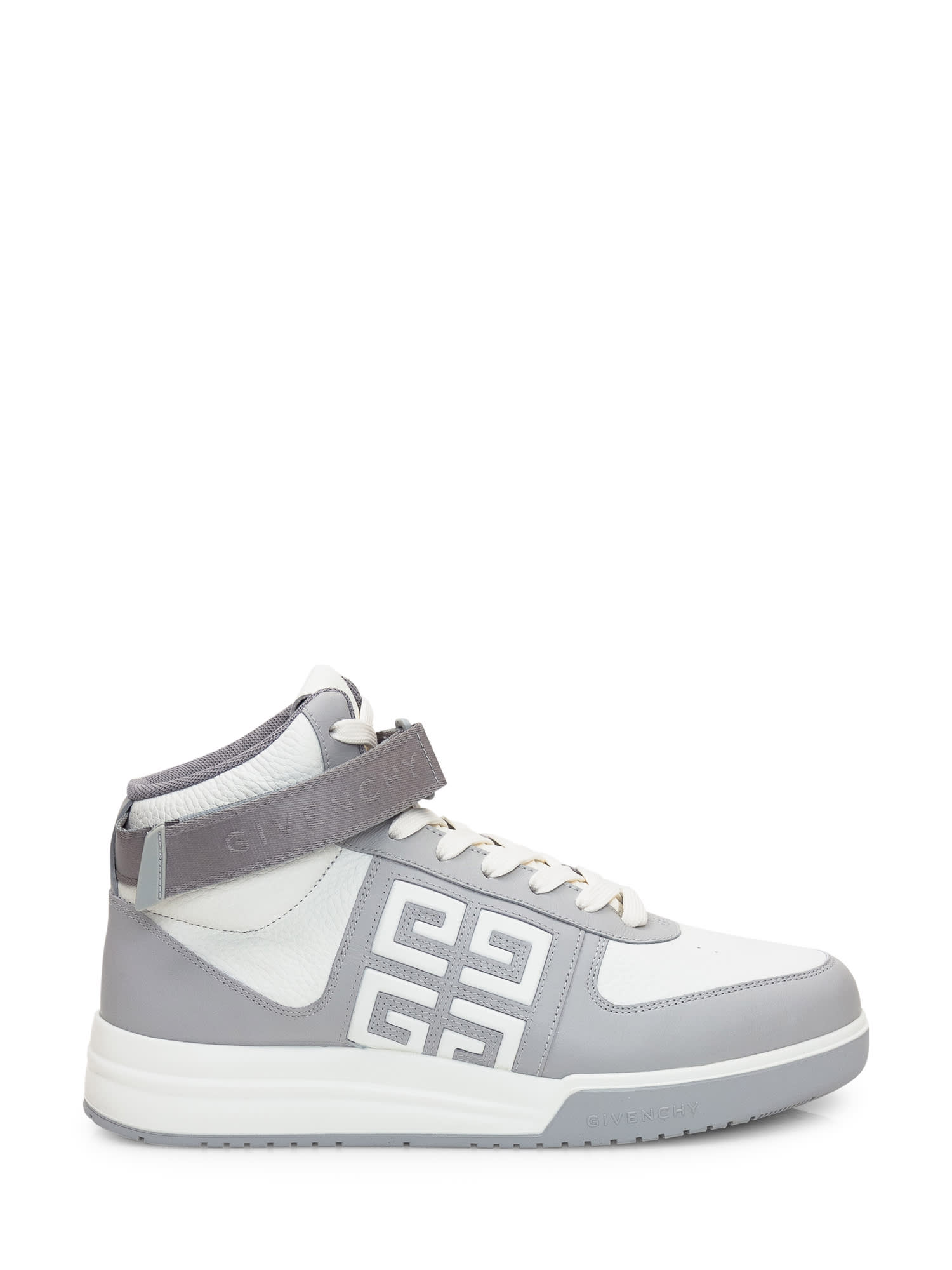 Shop Givenchy G4 High Sneaker In White