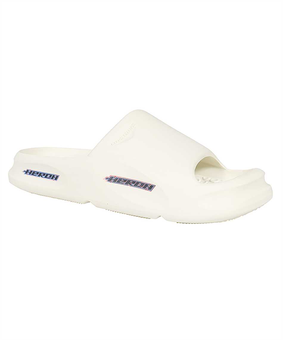 Heron Preston Rubber Slides In White