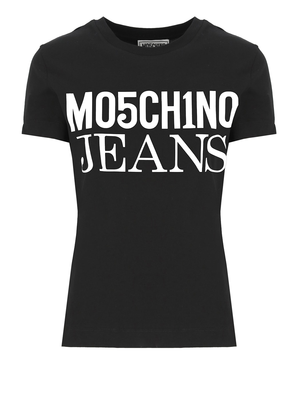 M05CH1N0 JEANS T-SHIRT WITH LOGO