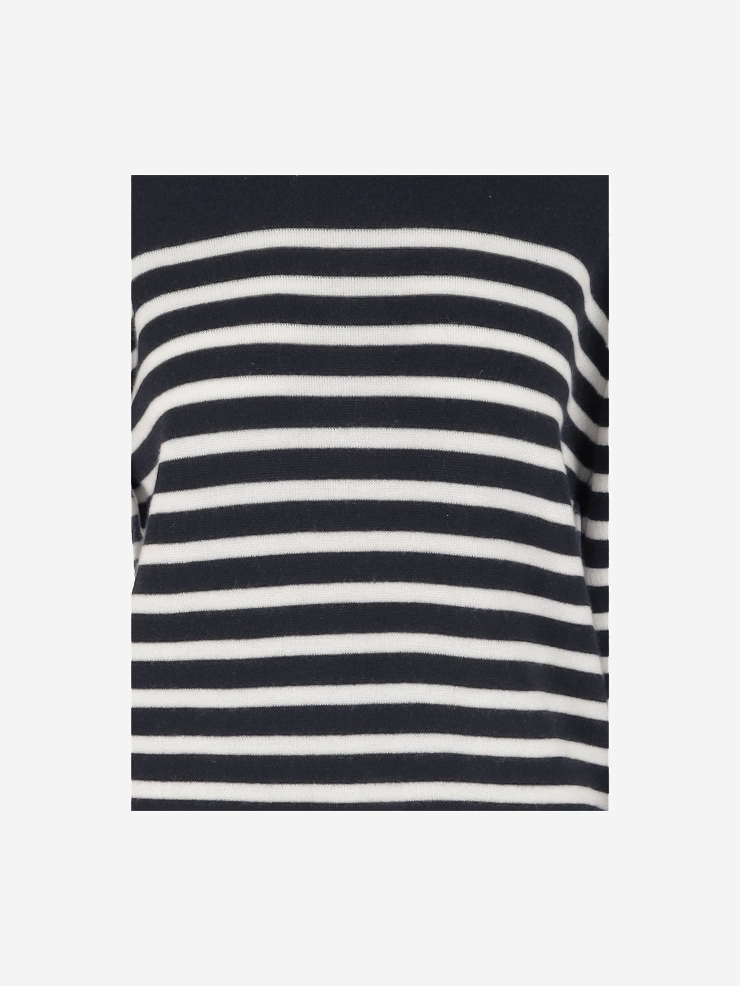 KHAITE PURPLE STRETCH CASHMERE SWEATER