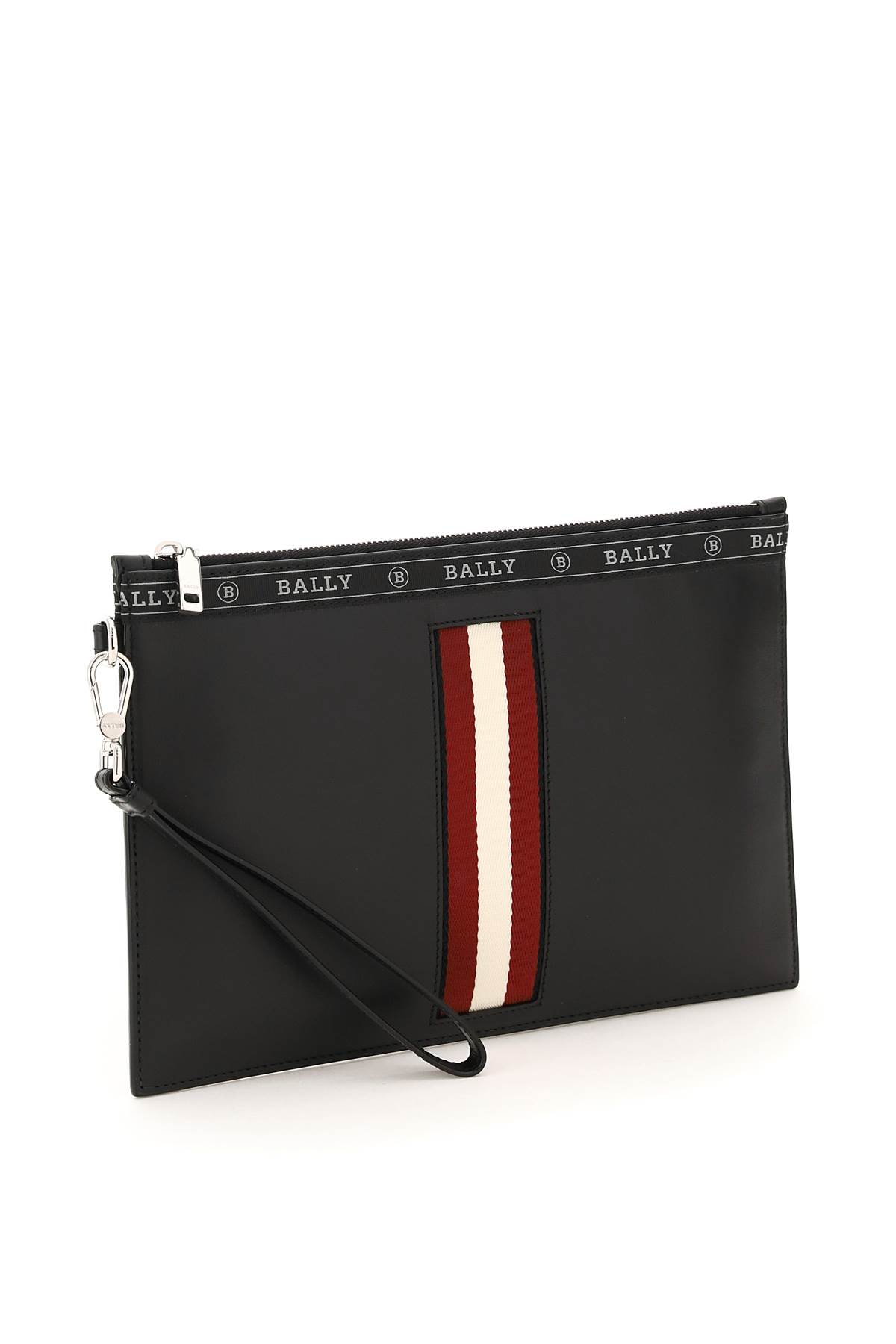 Bally Soft clutch in black leather