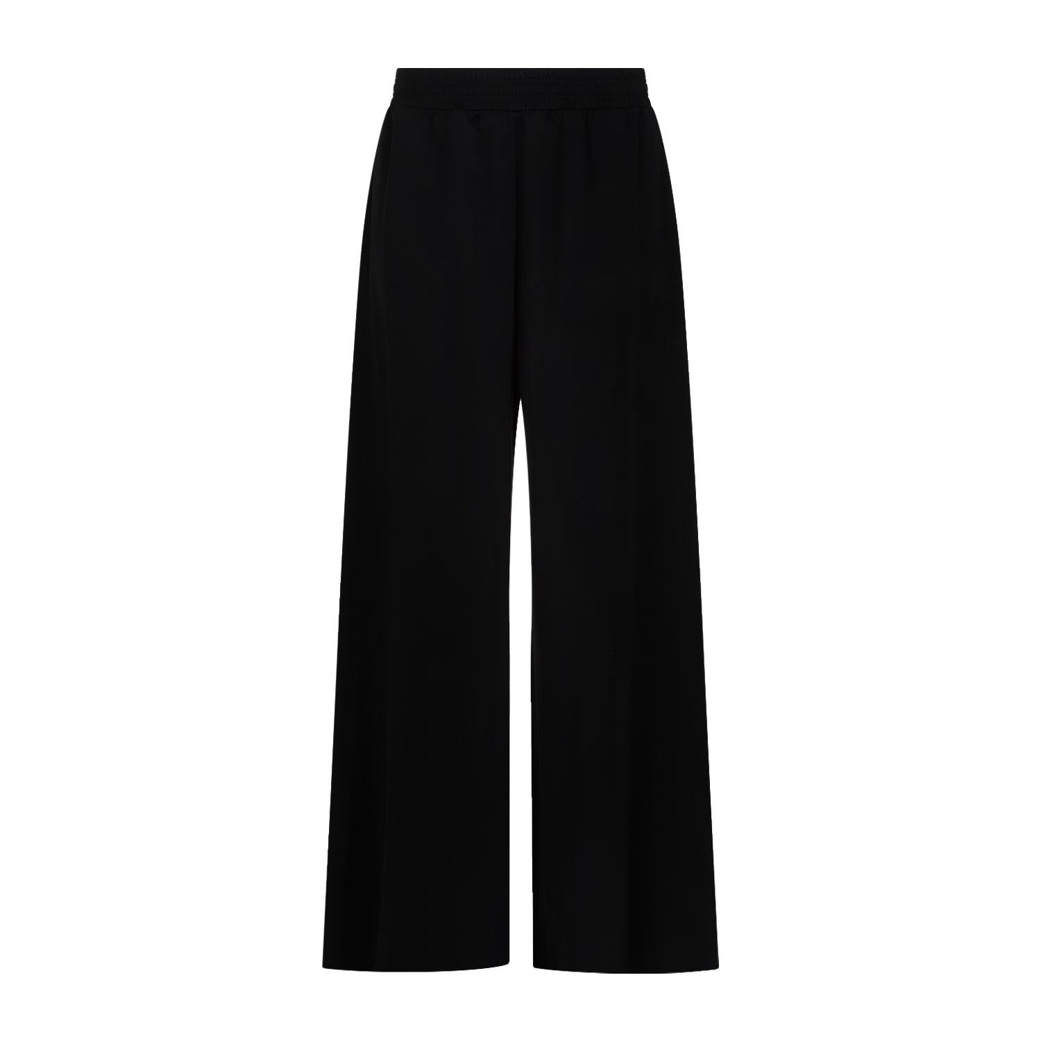 Shop Fabiana Filippi Acetate Pants In Nero