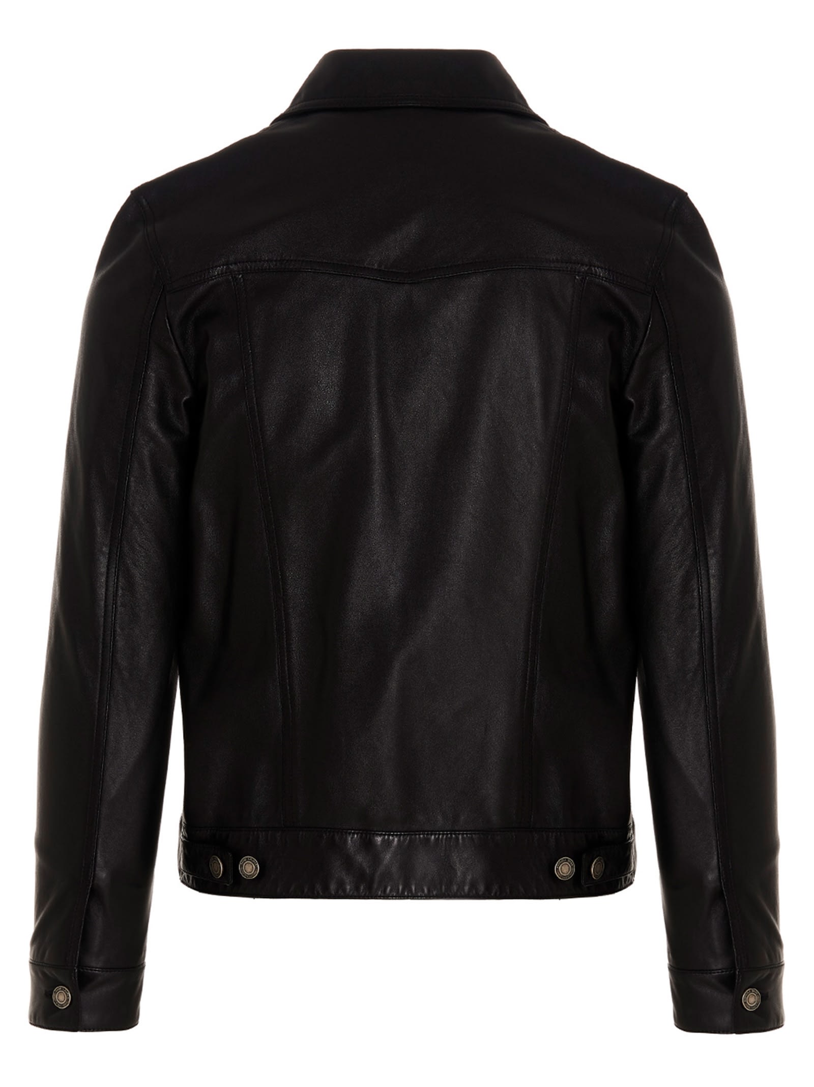 Shop Saint Laurent Segovia Jacket, In Black