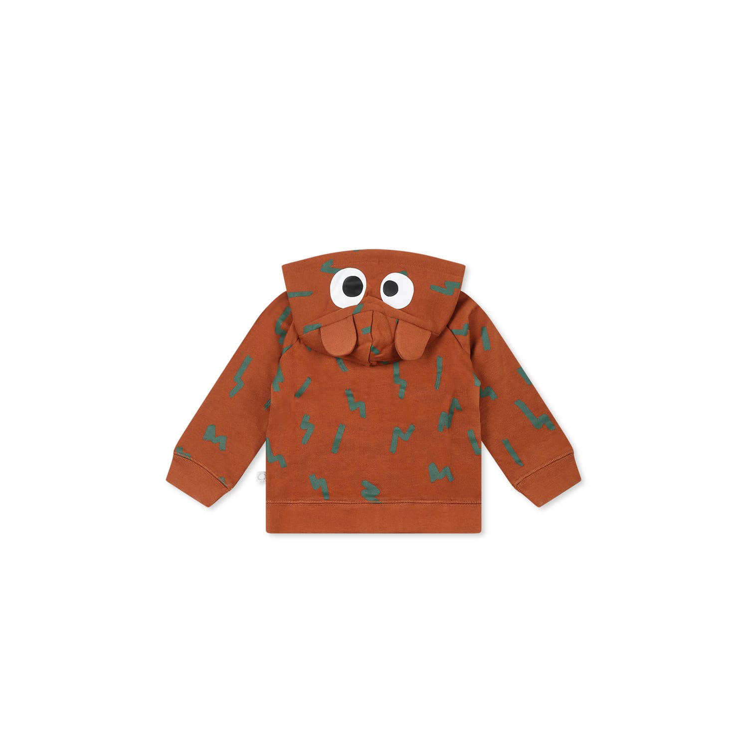Stella Mccartney Brown Sweatshirt For Baby Boy In Brown