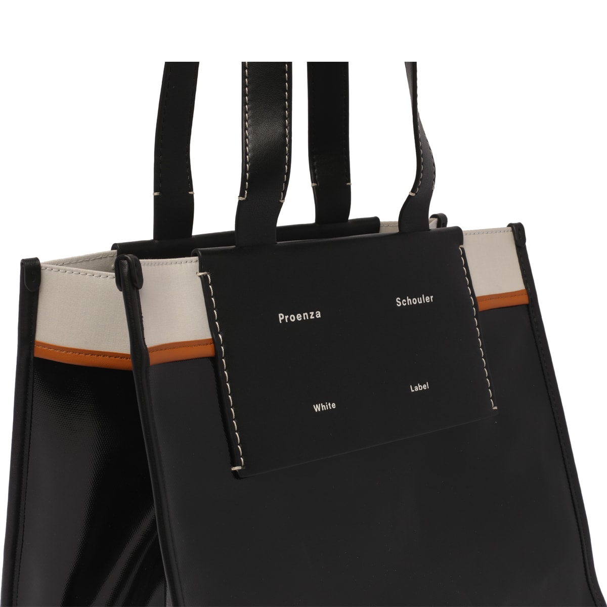Shop Proenza Schouler White Label Large Morris Shoulder Bag In Black