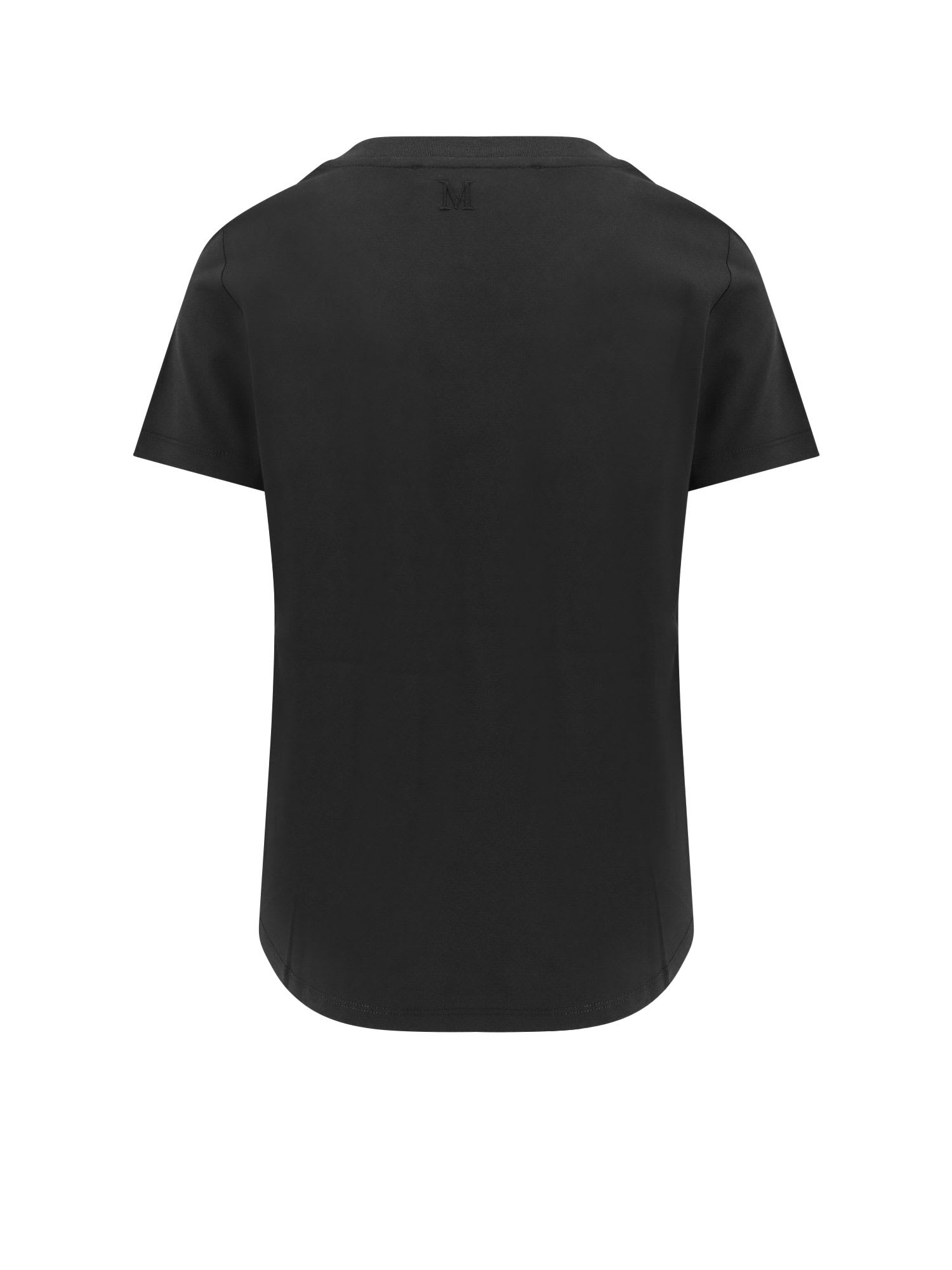 's Max Mara S Max Mara Reno Crew Neck Cotton T Shirt In Black