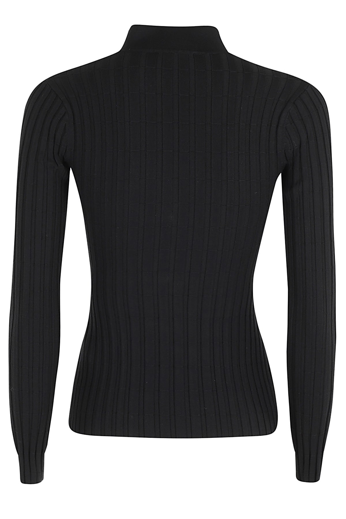 Shop Elisabetta Franchi Maglia Tricot In Nero