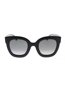 Shop Gucci Gg0208s Sunglasses In Black Black Grey