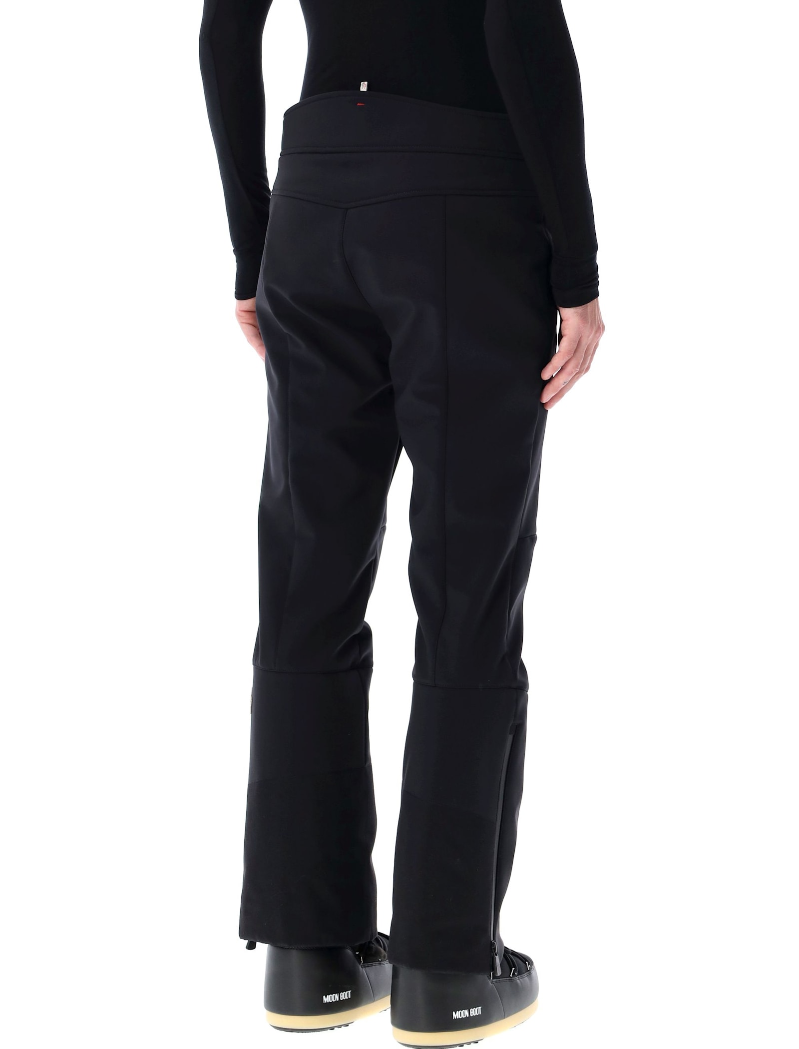 Shop Moncler Ski Trousers In Black