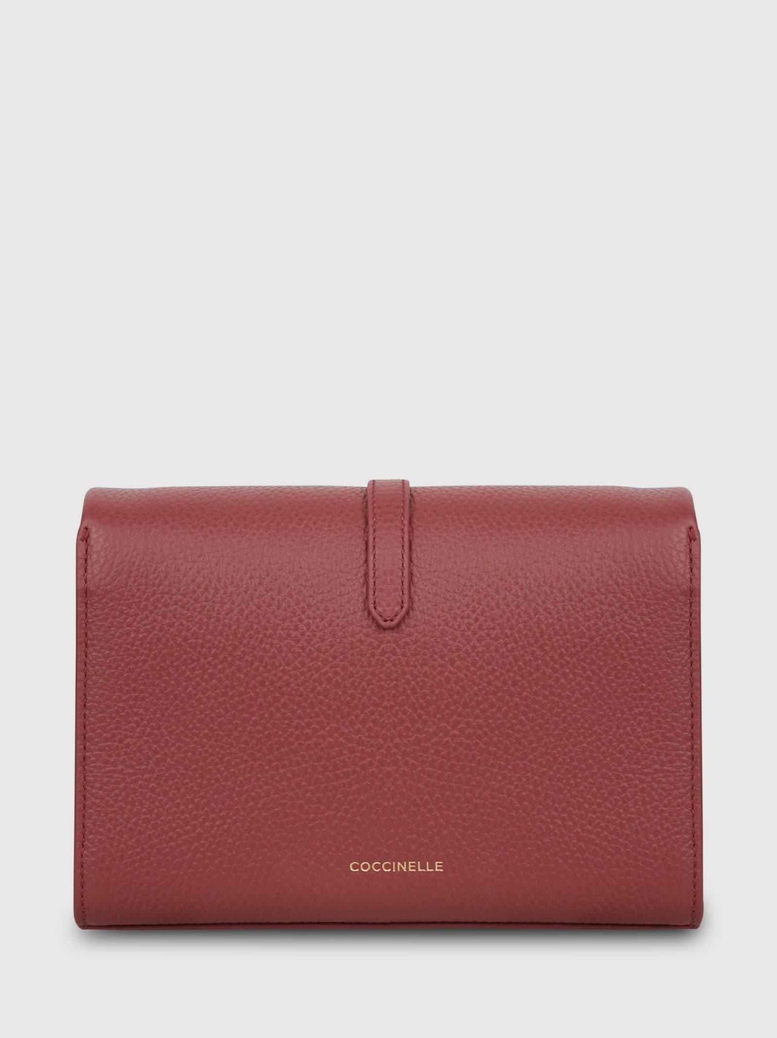 COCCINELLE COCCINELLE DORIAN LEATHER CROSSBODY BAG 