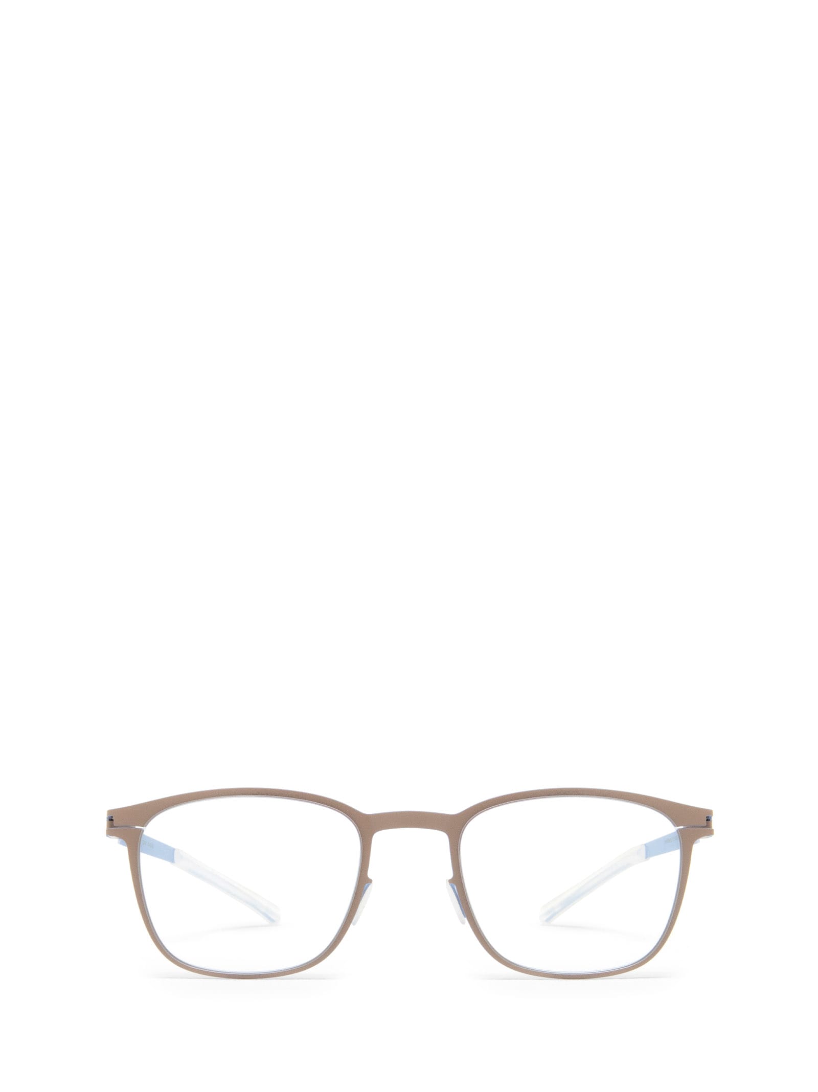 Shop Mykita Aiden Greige/light Blue Glasses