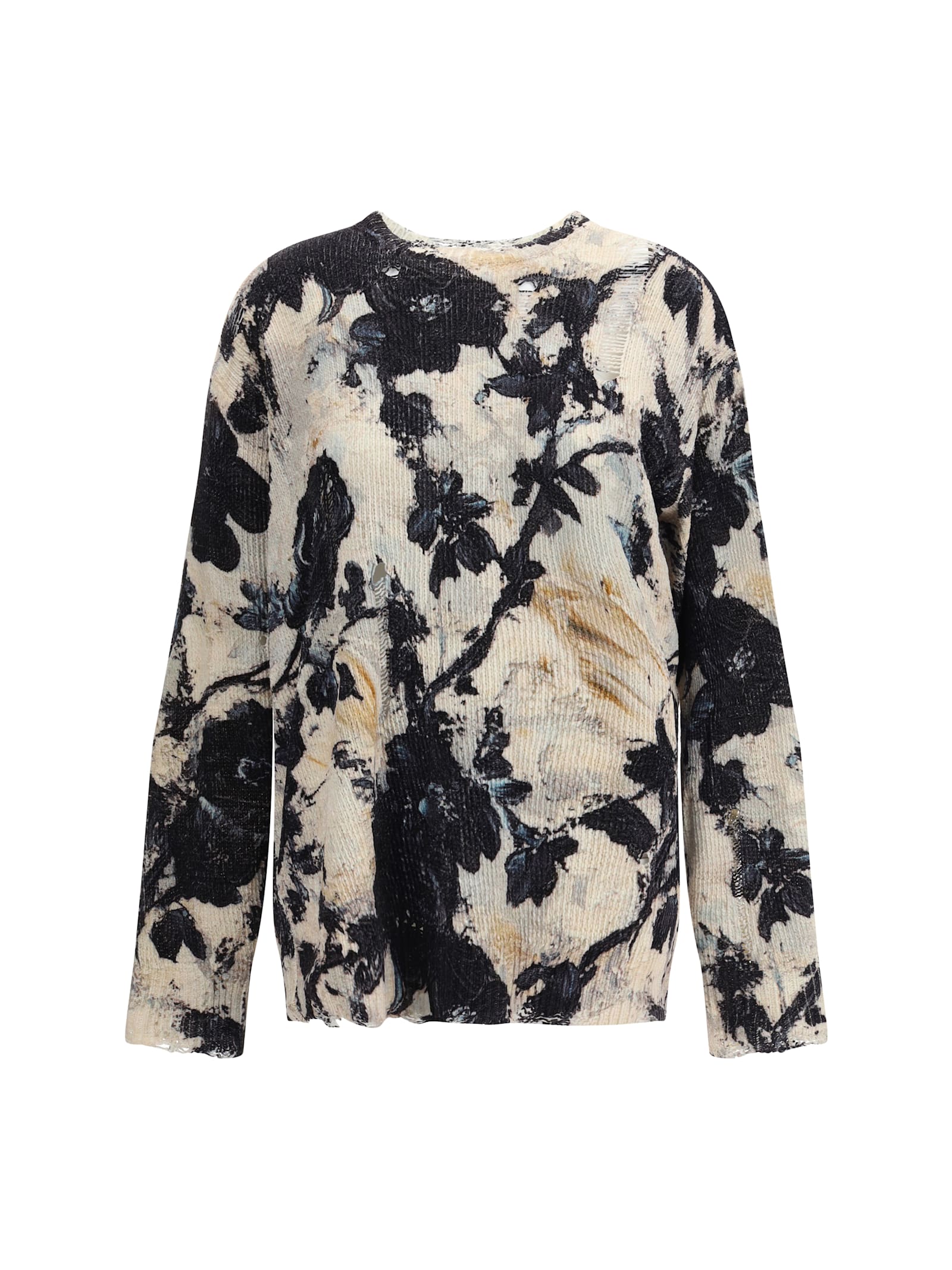 R13 Floral Print Sweater