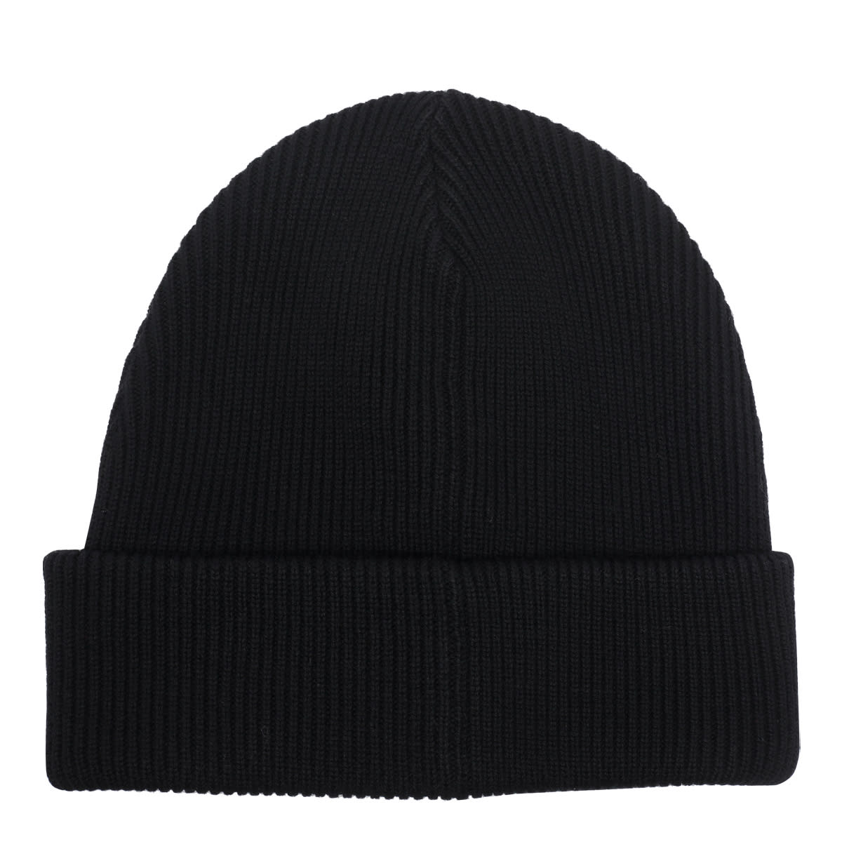 Gucci Men Wool Beanie With Web Detail In Black