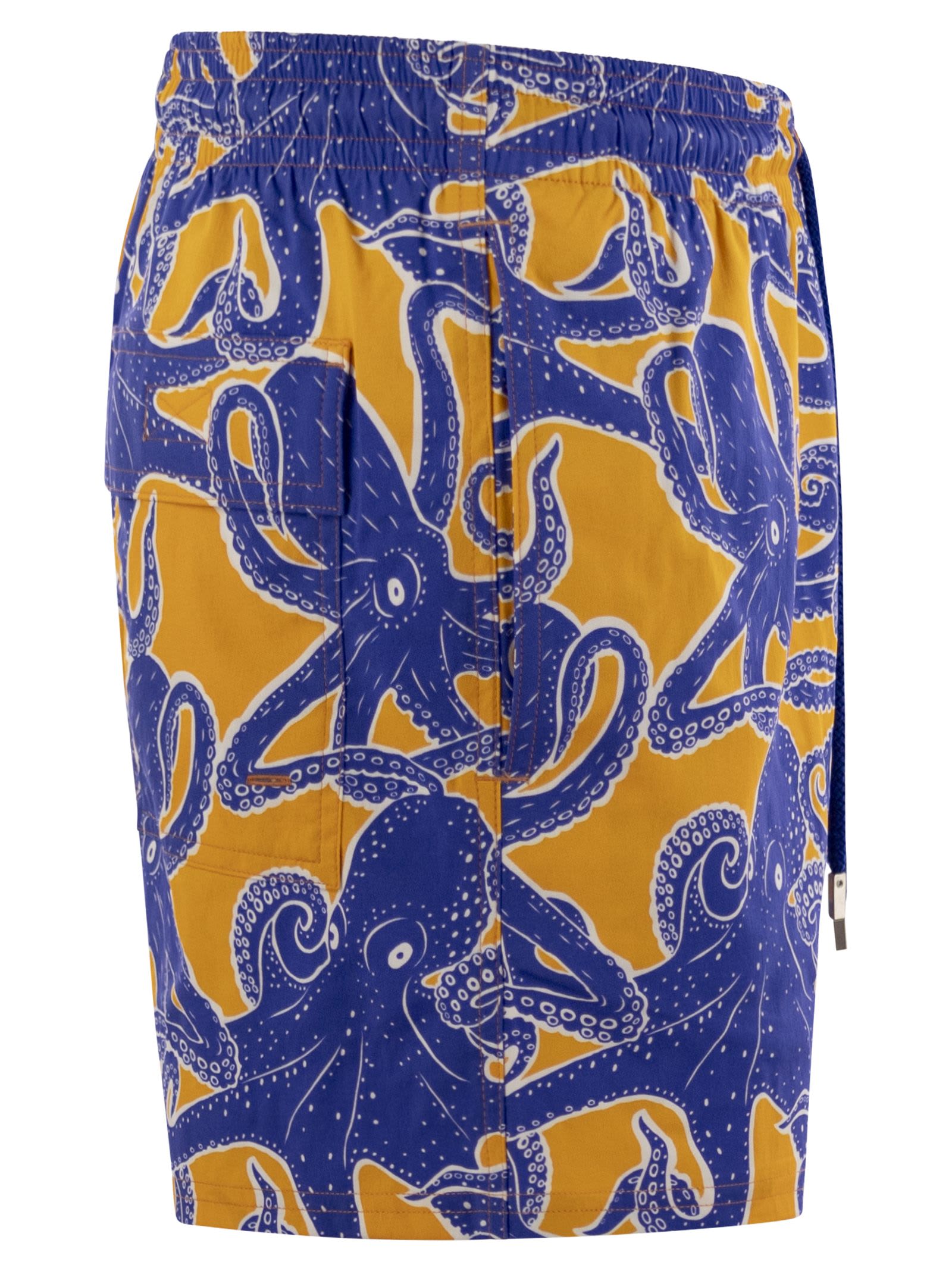 Vilebrequin Moorise Patterned Short Beach Shorts