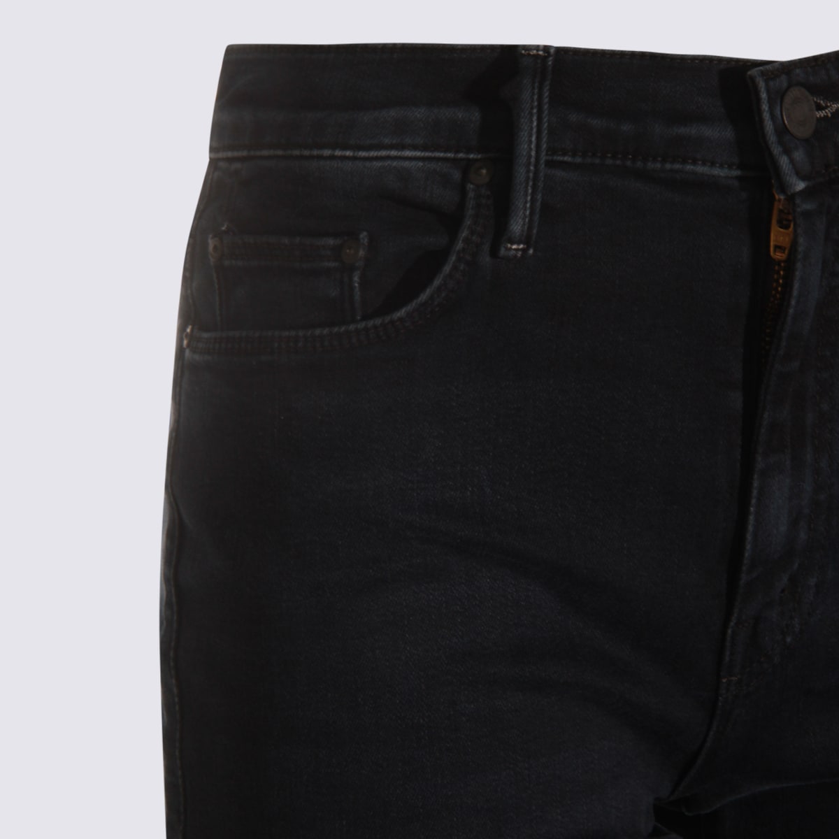 Mother Jeans Night In Venice In Black