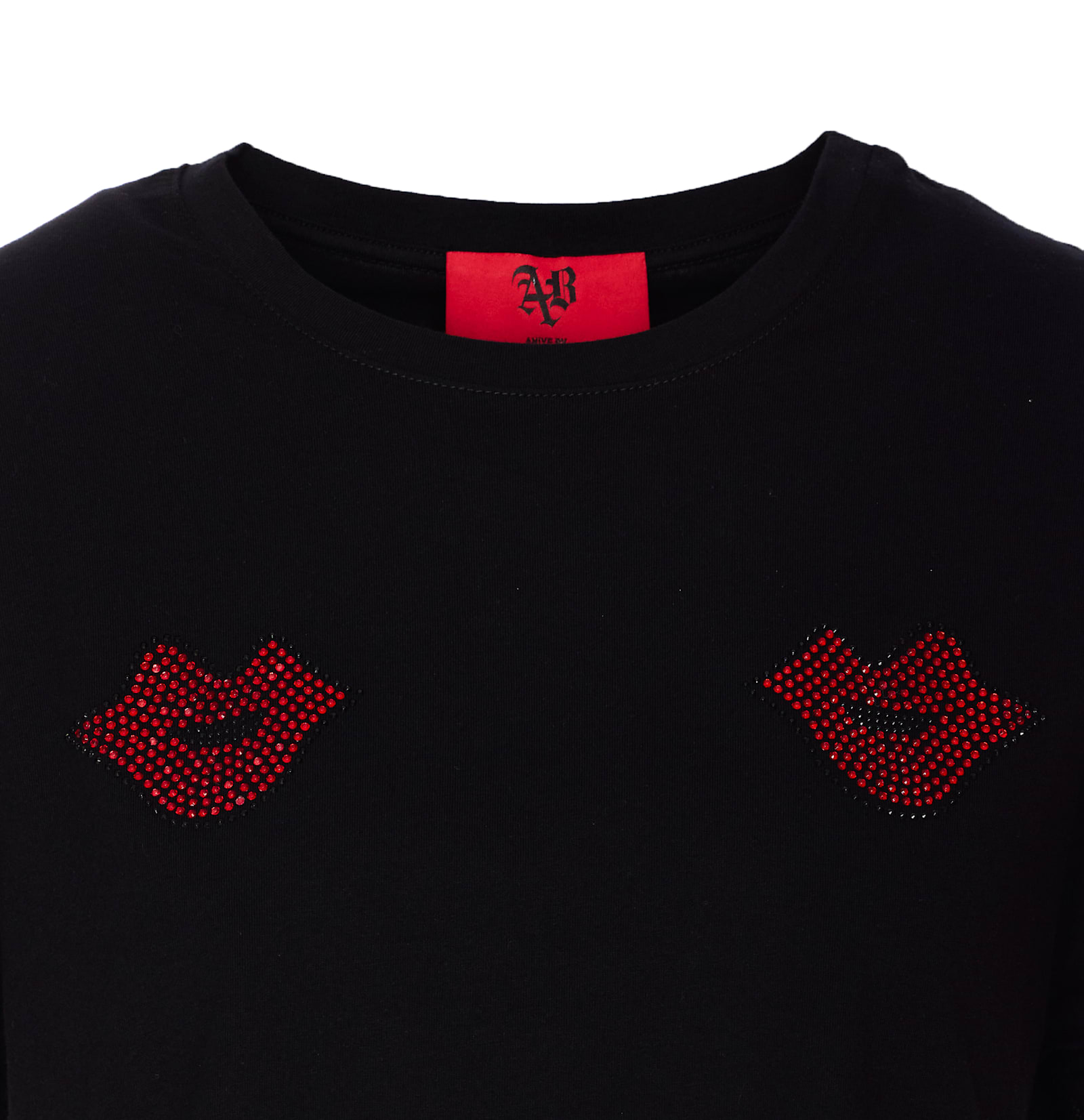 Aniye By Aniye Kiss Crop Top In Black