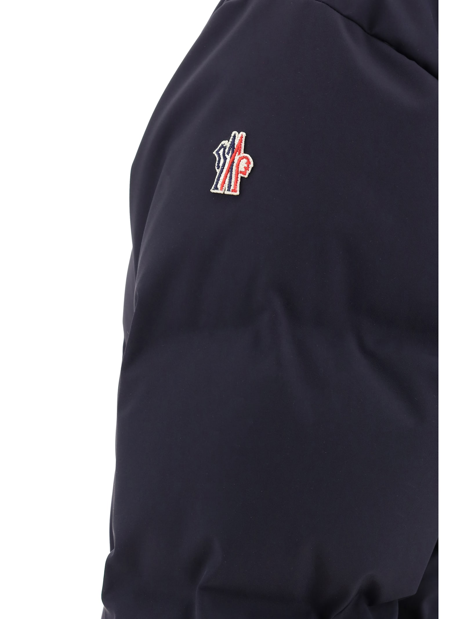 Shop Moncler Fellberg Jacket In Navy