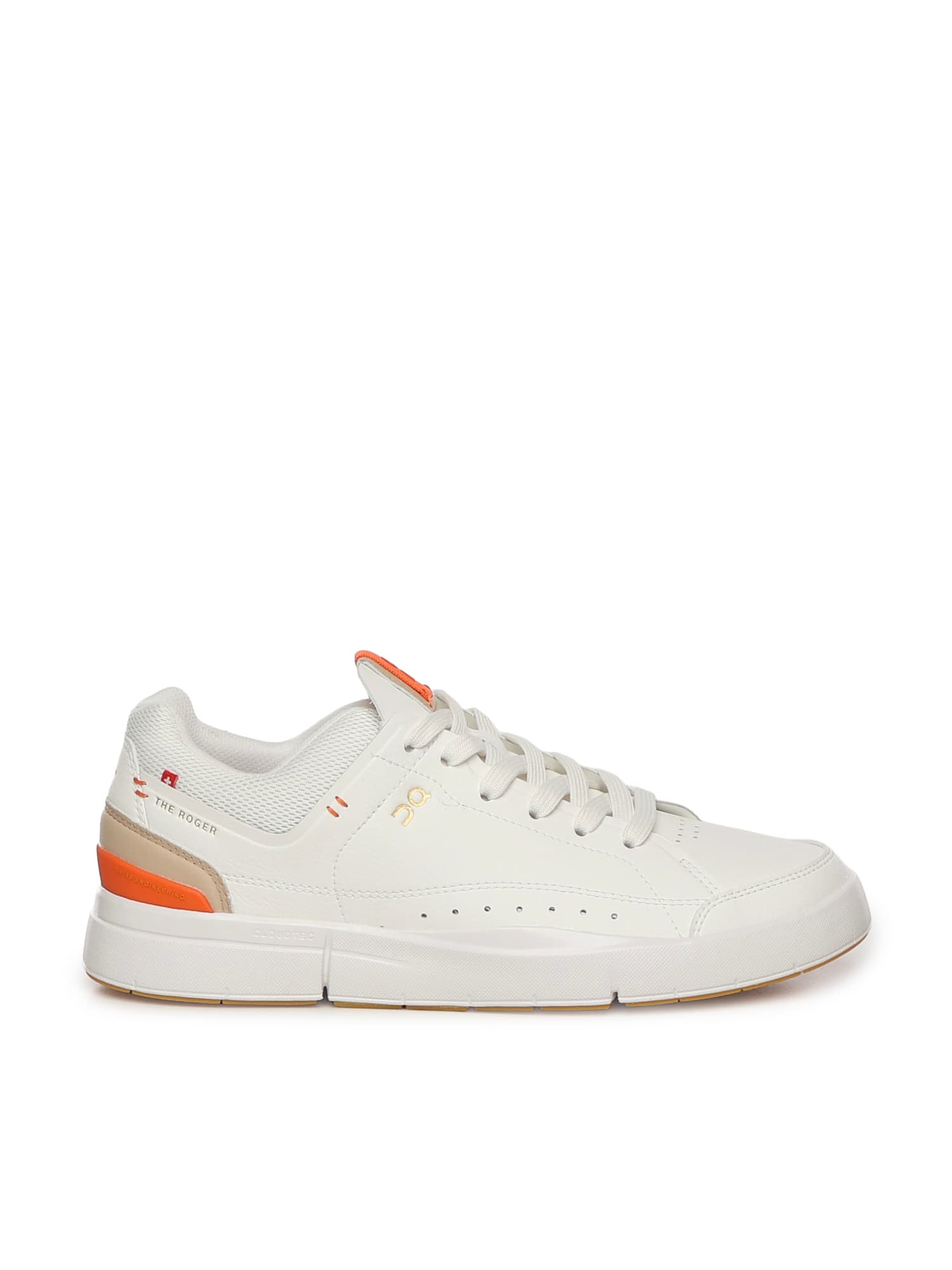 On Roger Federer The Roger Centre Court Mesh And Rubber-trimmed Tennis Sneakers In White