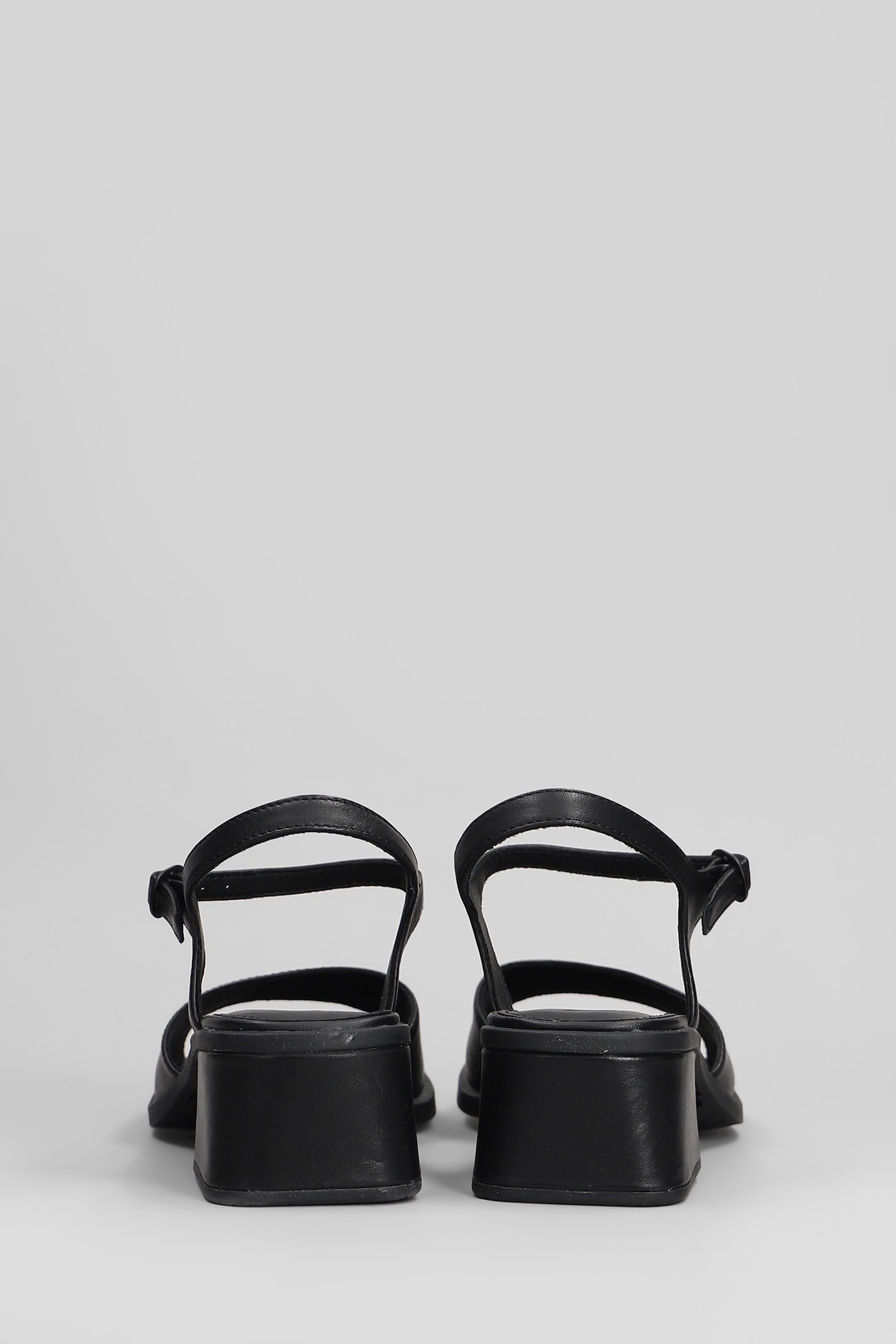 Shop Camper Kora Sandal Sandals In Black Leather