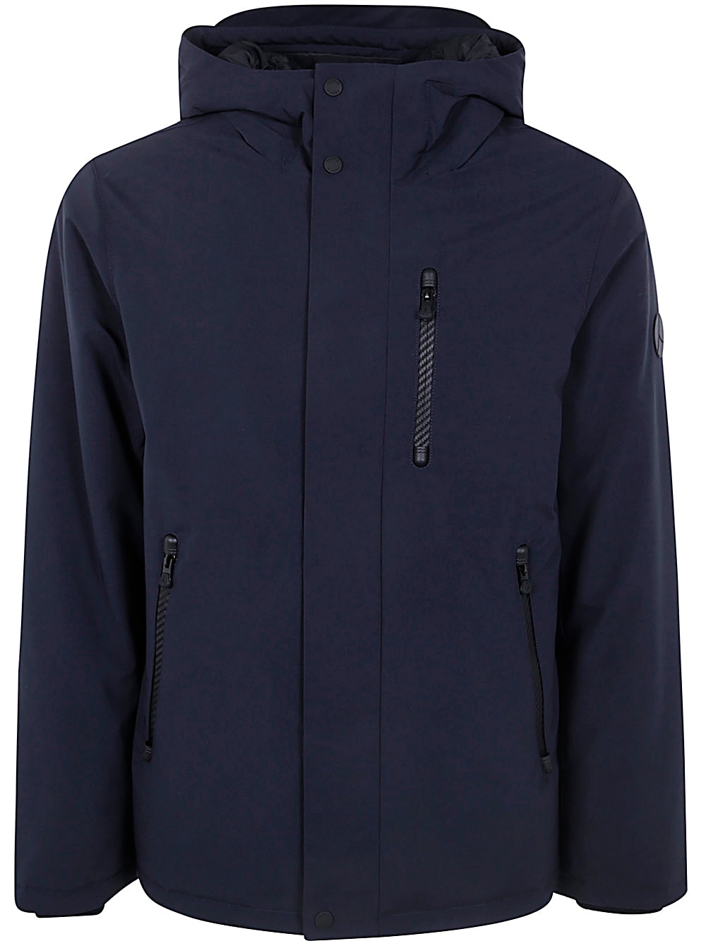 Shop People Of Shibuya Akore Jacket In Navy Blue