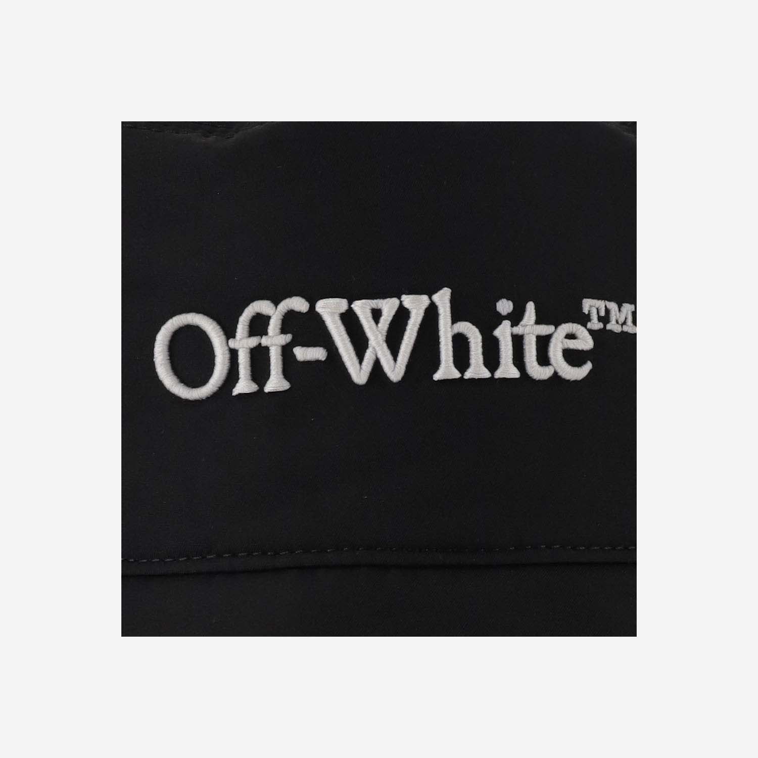 Shop Off-white Technical Jersey Bucket Hat In Black