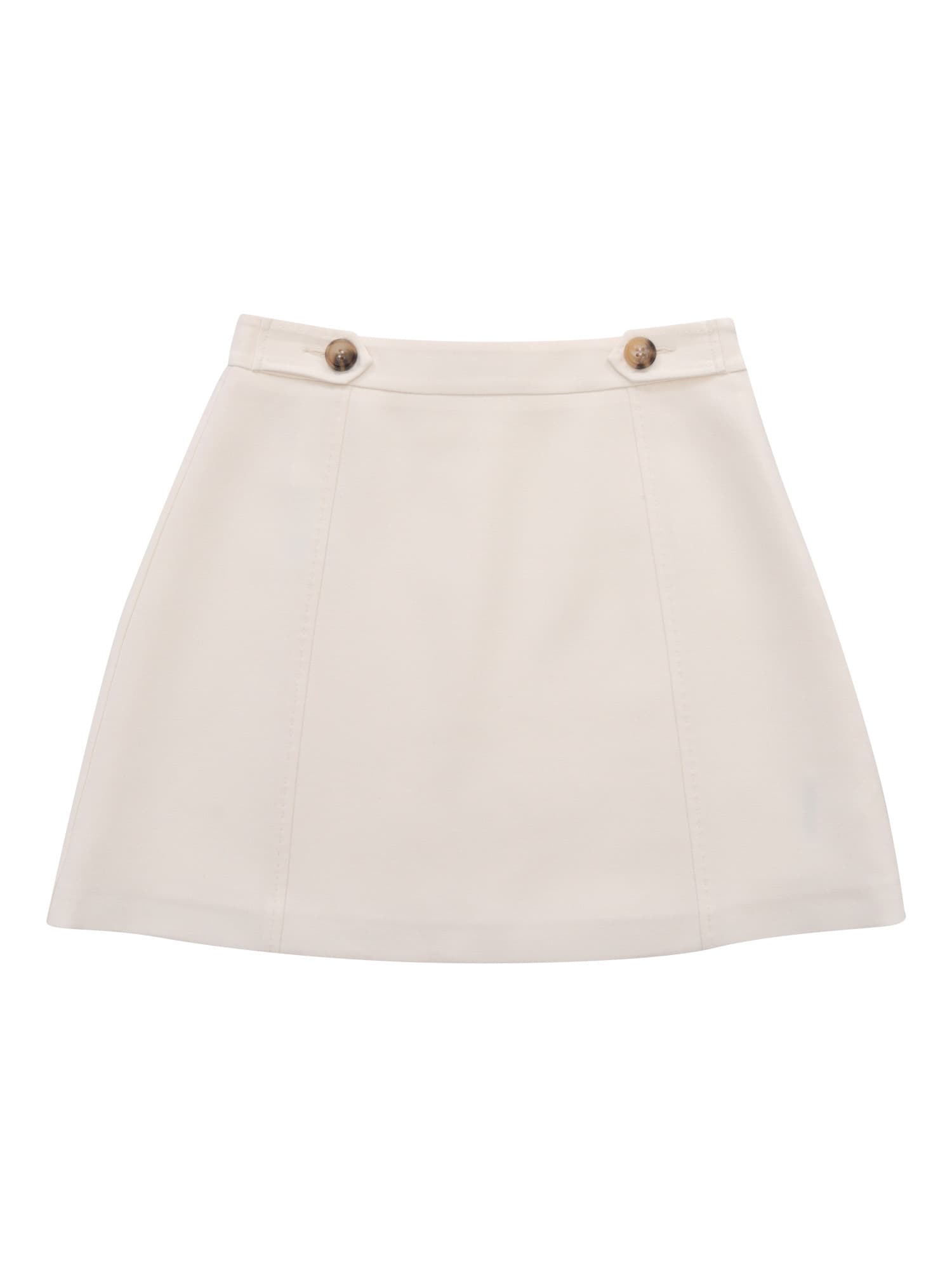 Max&amp;co. Kids' White Mini Skirt