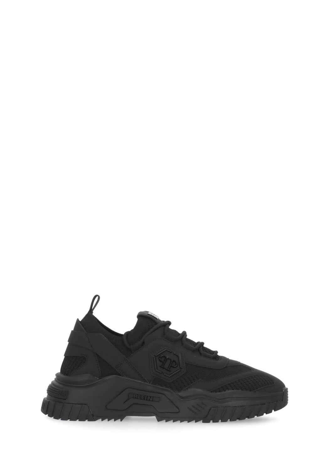 Shop Philipp Plein Runner Hexagon Sneakers In Black